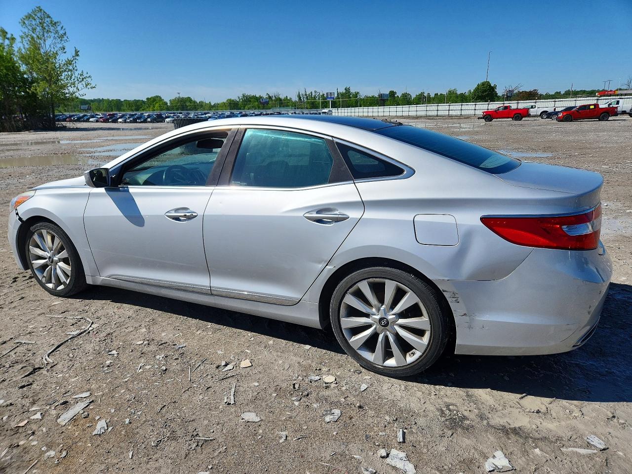 2014 Hyundai Azera Limited Silver vin: KMHFH4JG3EA423948