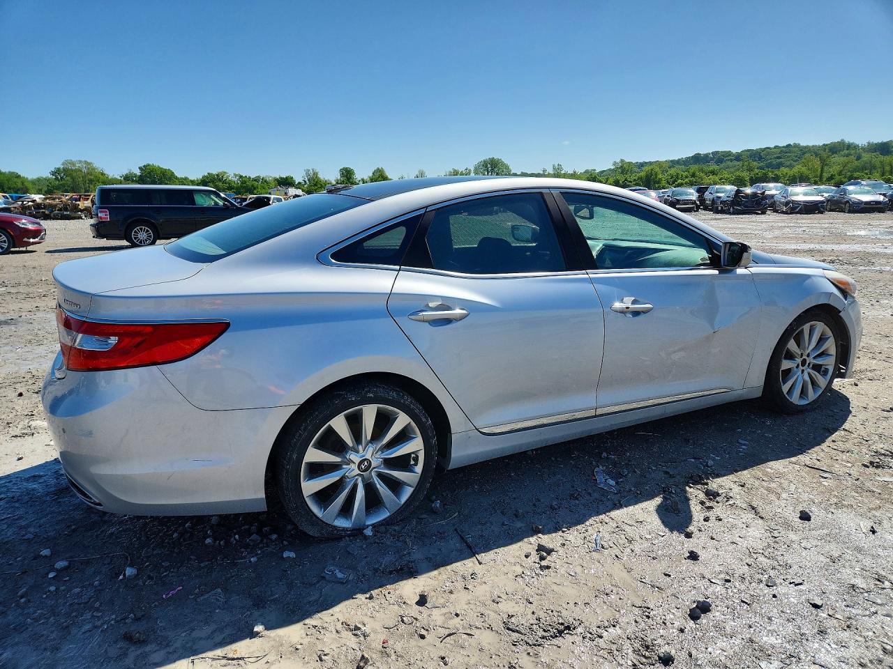 2014 Hyundai Azera Limited Silver vin: KMHFH4JG3EA423948