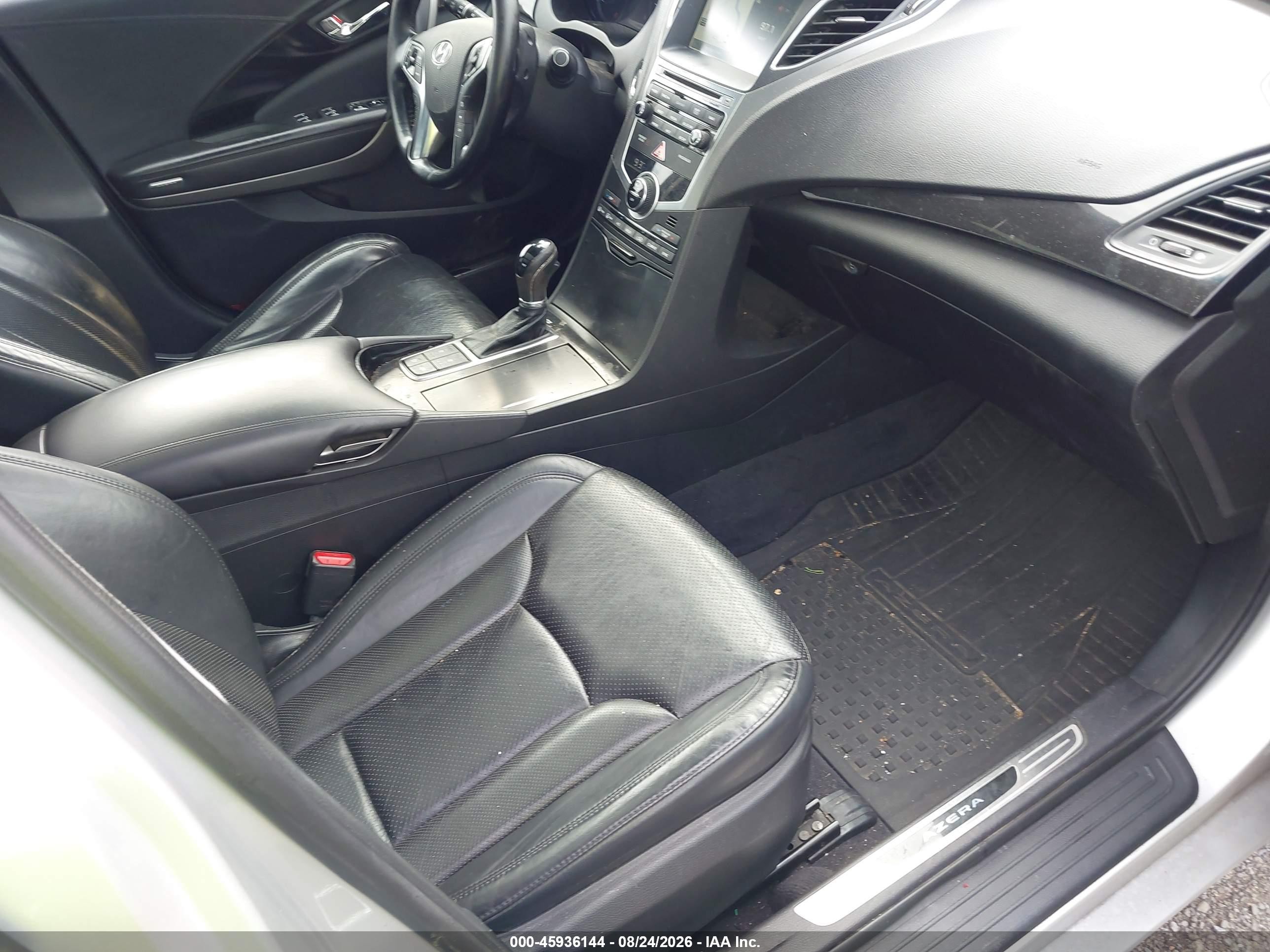2015 Hyundai Azera Limited Silver vin: KMHFH4JG3FA487926