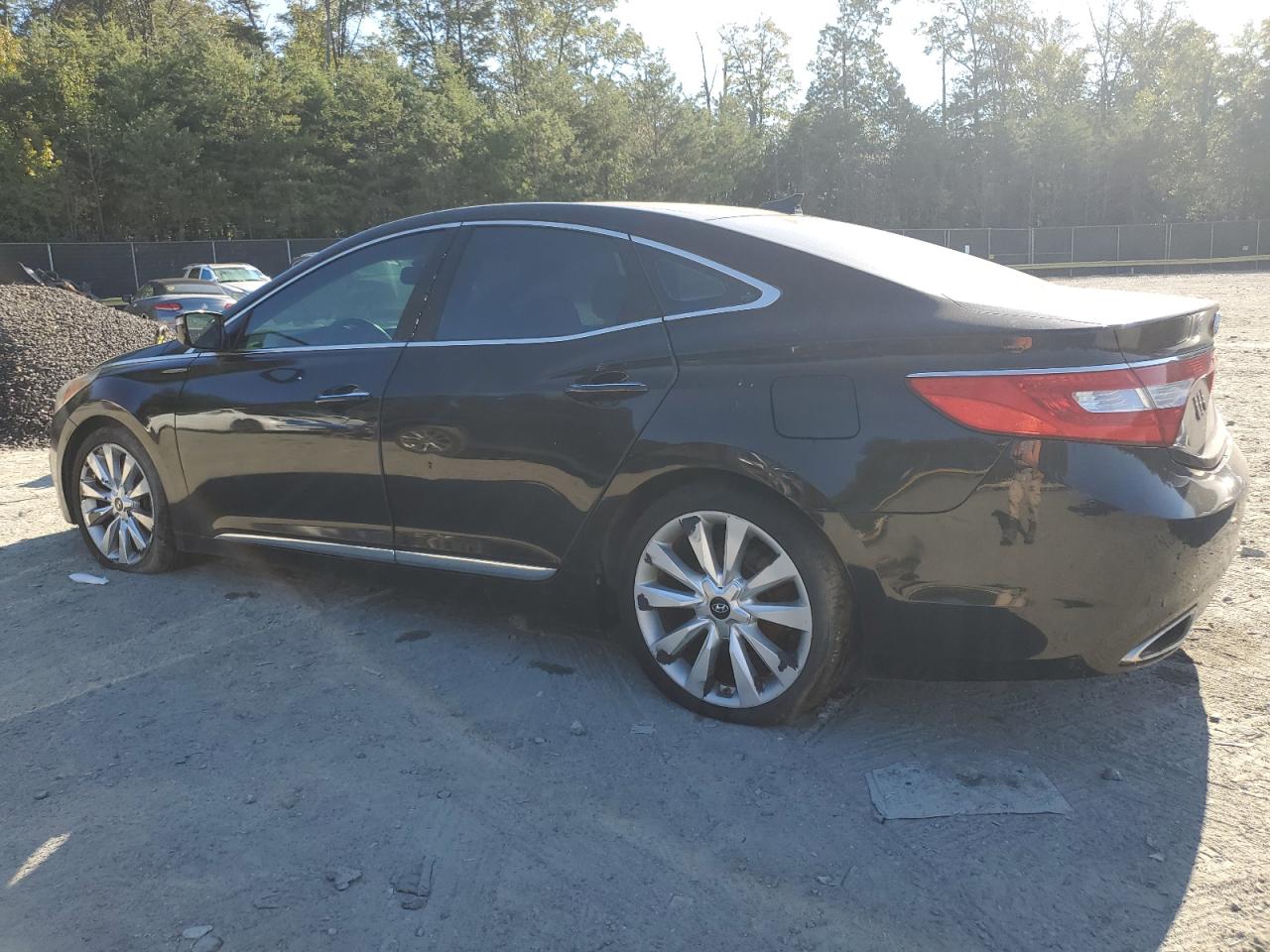 2012 Hyundai Azera Gls Black vin: KMHFH4JG4CA140505