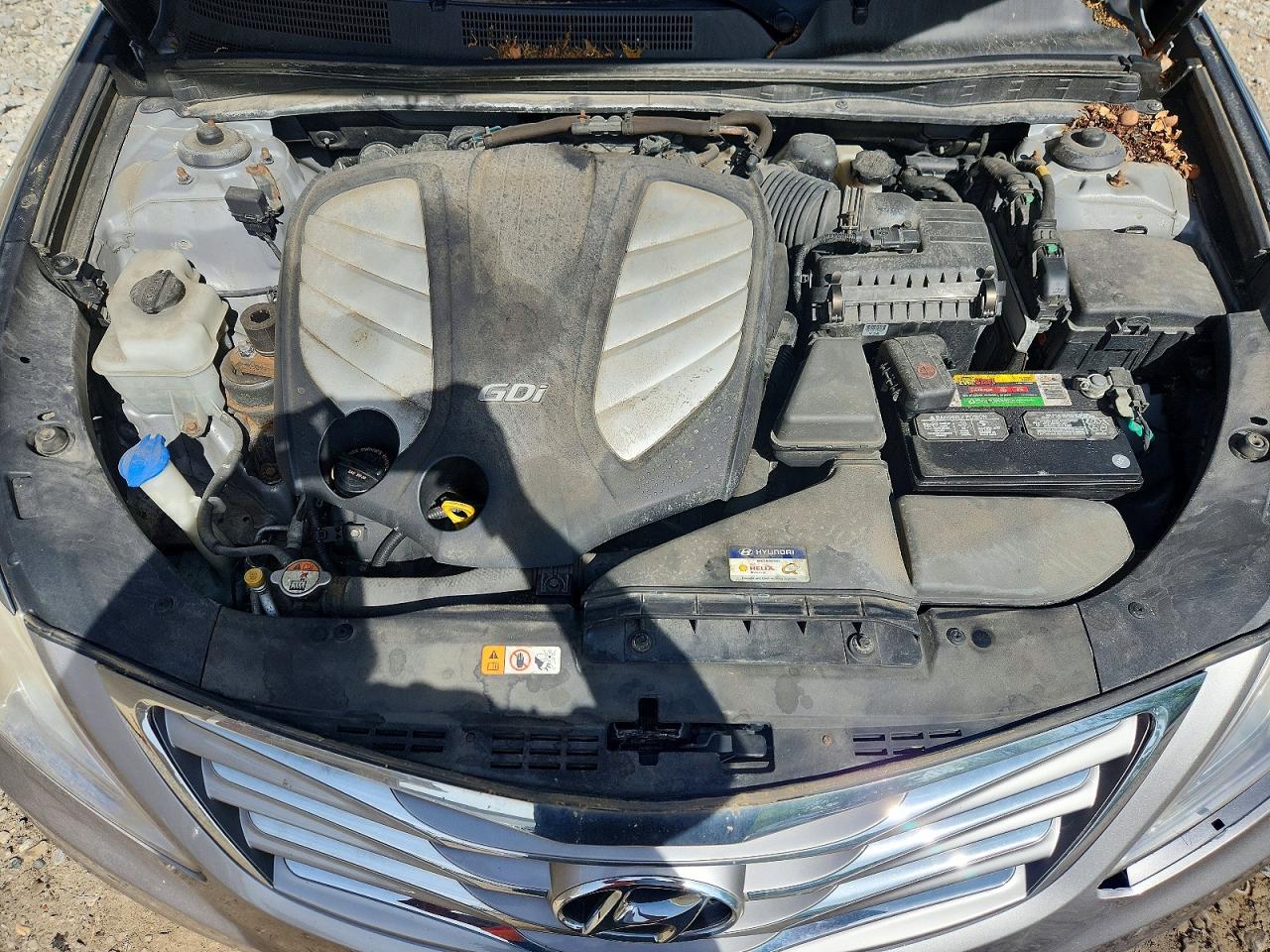 2012 Hyundai Azera Base Серебряный vin: KMHFH4JG4CA141993