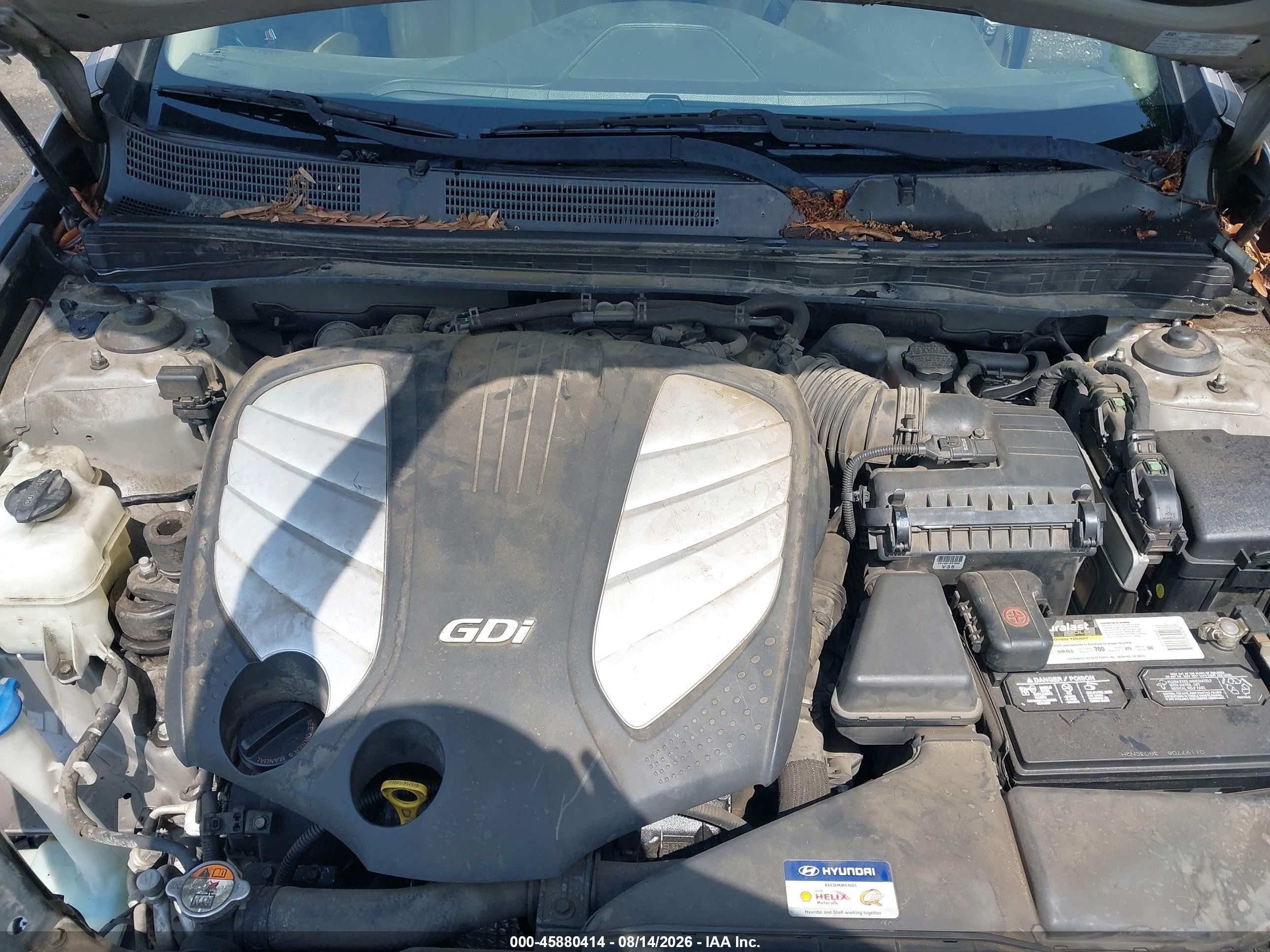 2013 Hyundai Azera   Brown vin: KMHFH4JG4DA257292