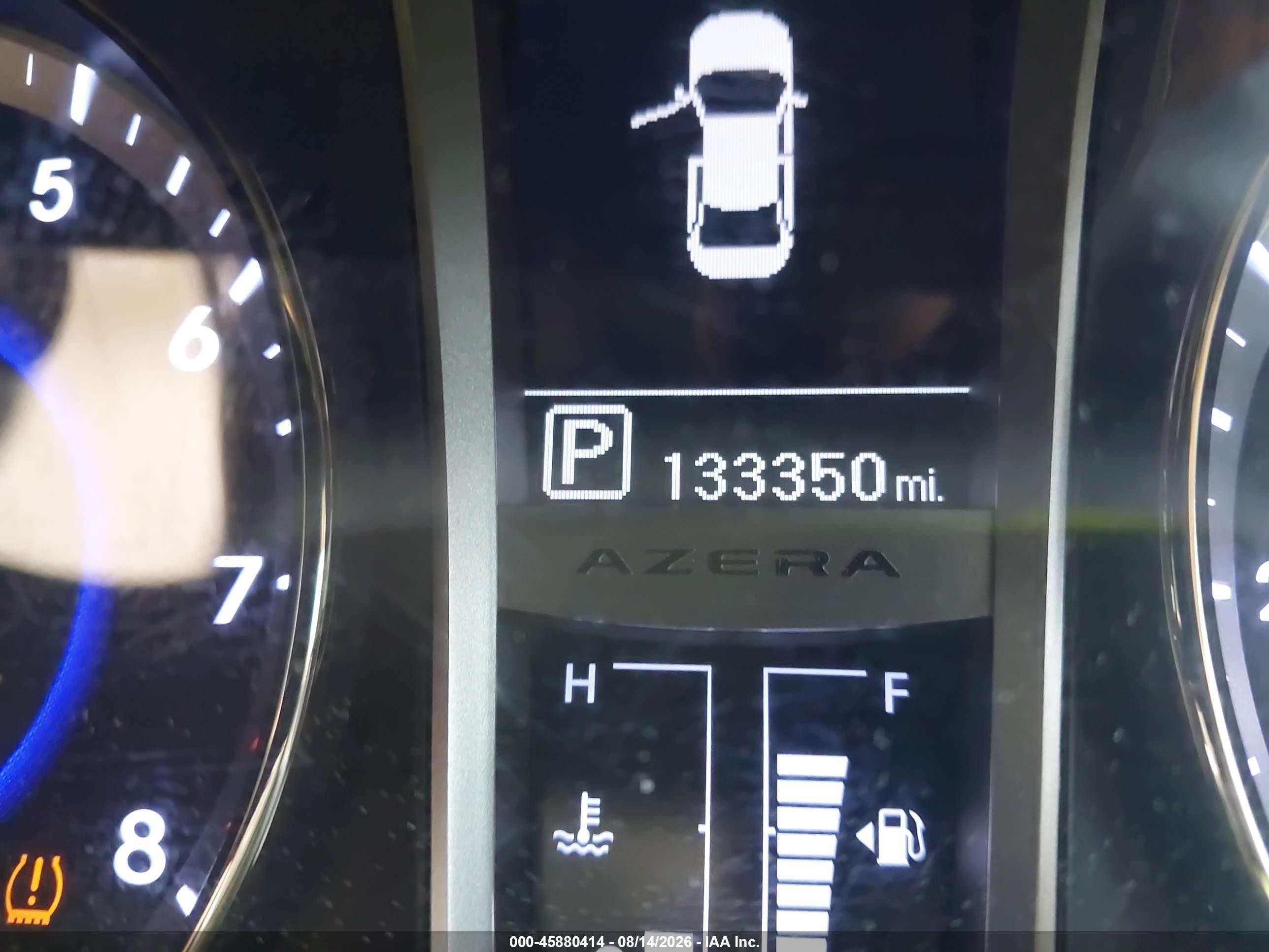 2013 Hyundai Azera   Brown vin: KMHFH4JG4DA257292