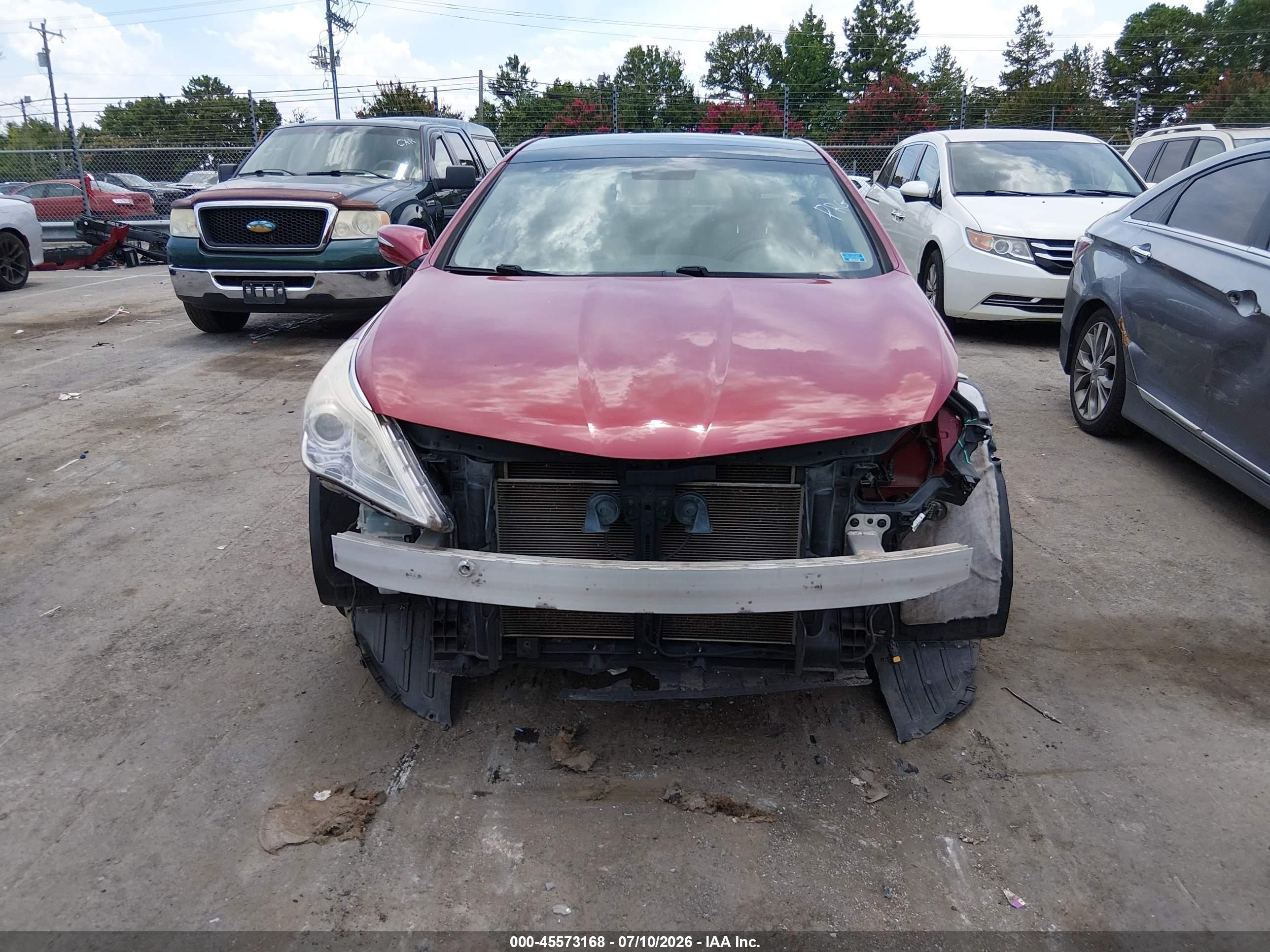 2013 Hyundai Azera   Maroon vin: KMHFH4JG4DA299302