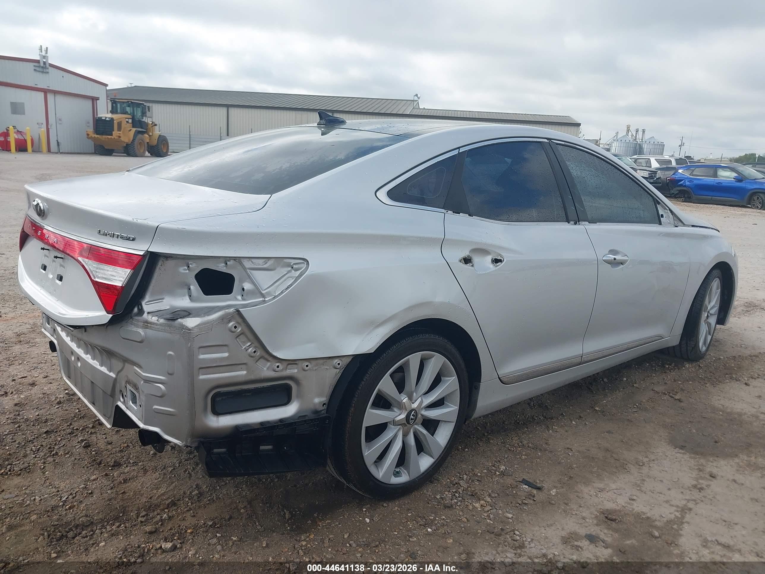 2014 Hyundai Azera Limited Silver vin: KMHFH4JG4EA388739