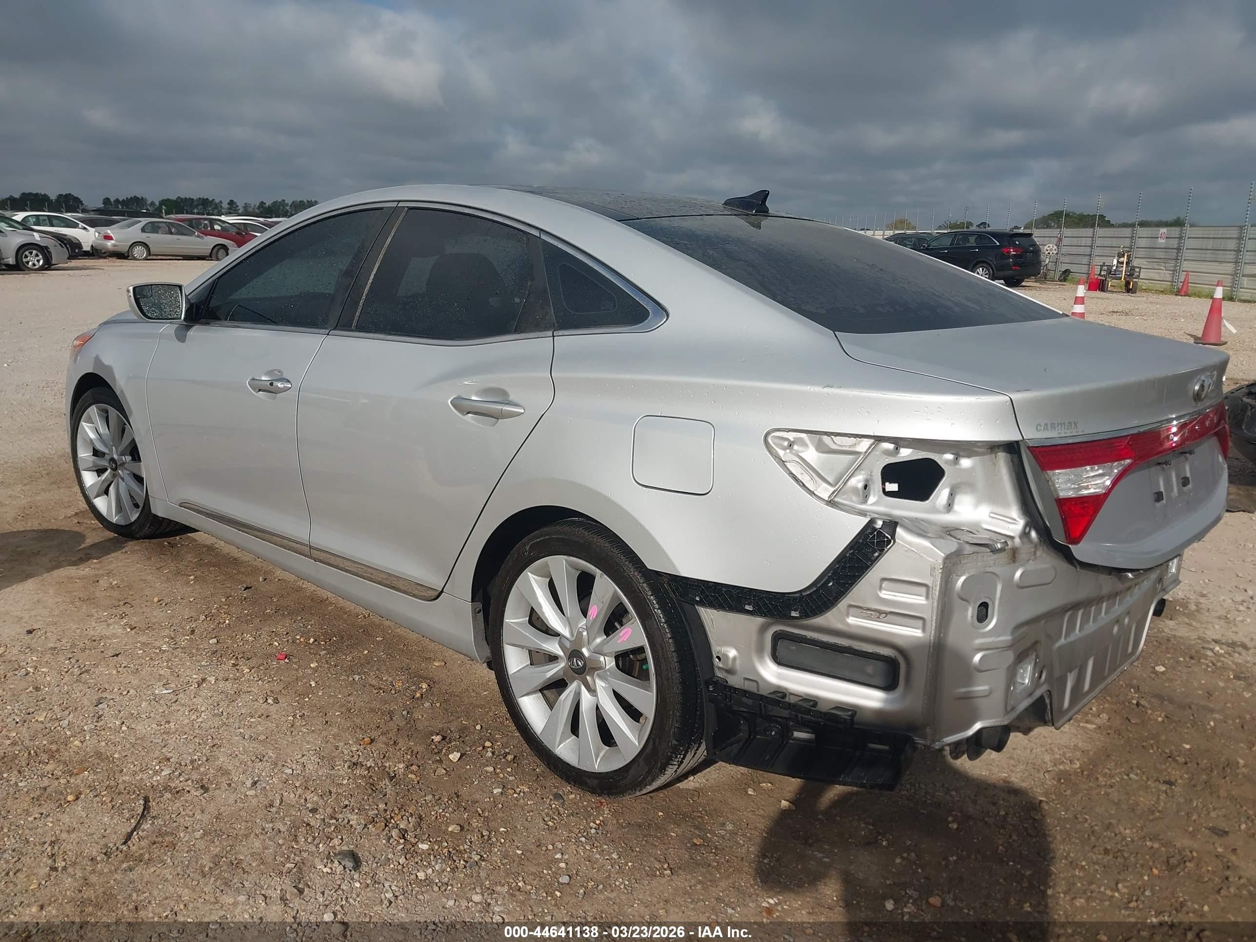 2014 Hyundai Azera Limited Silver vin: KMHFH4JG4EA388739