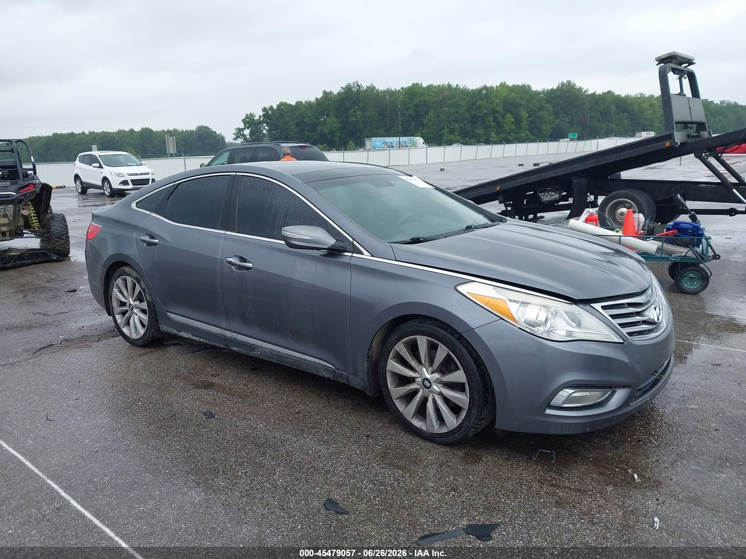 2013 Hyundai Azera   Gray vin: KMHFH4JG5DA204908