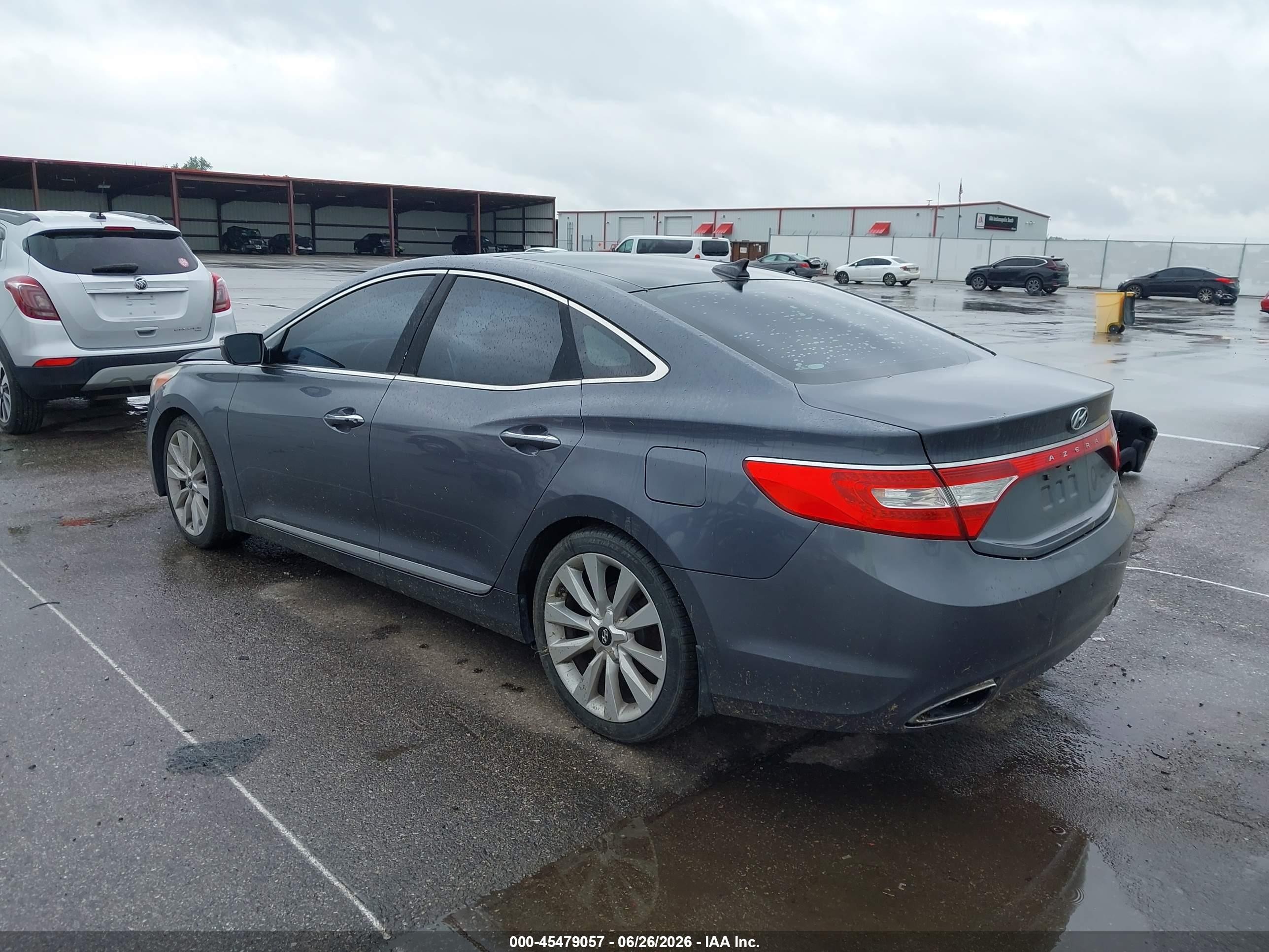 2013 Hyundai Azera   Gray vin: KMHFH4JG5DA204908