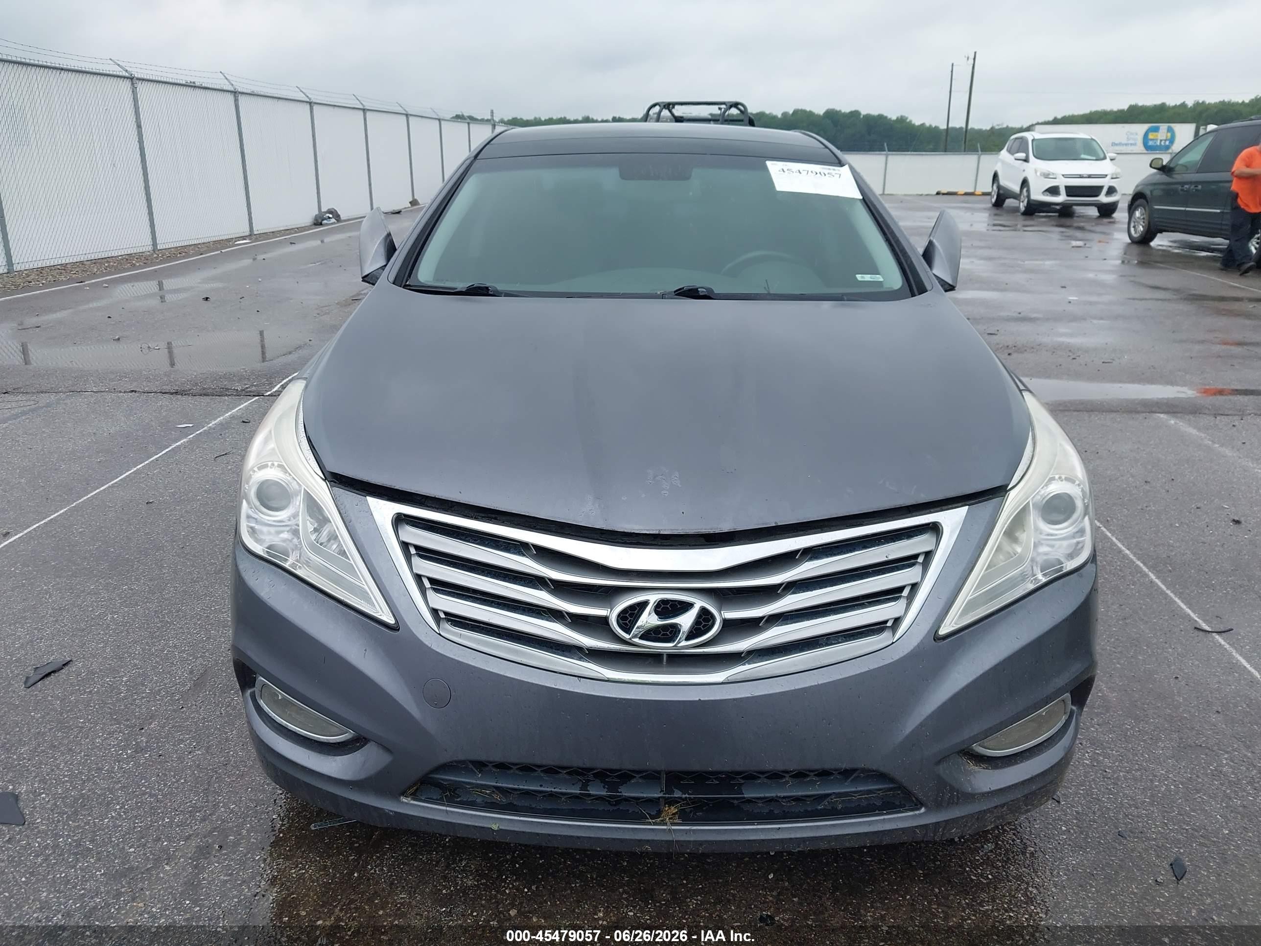 2013 Hyundai Azera   Gray vin: KMHFH4JG5DA204908