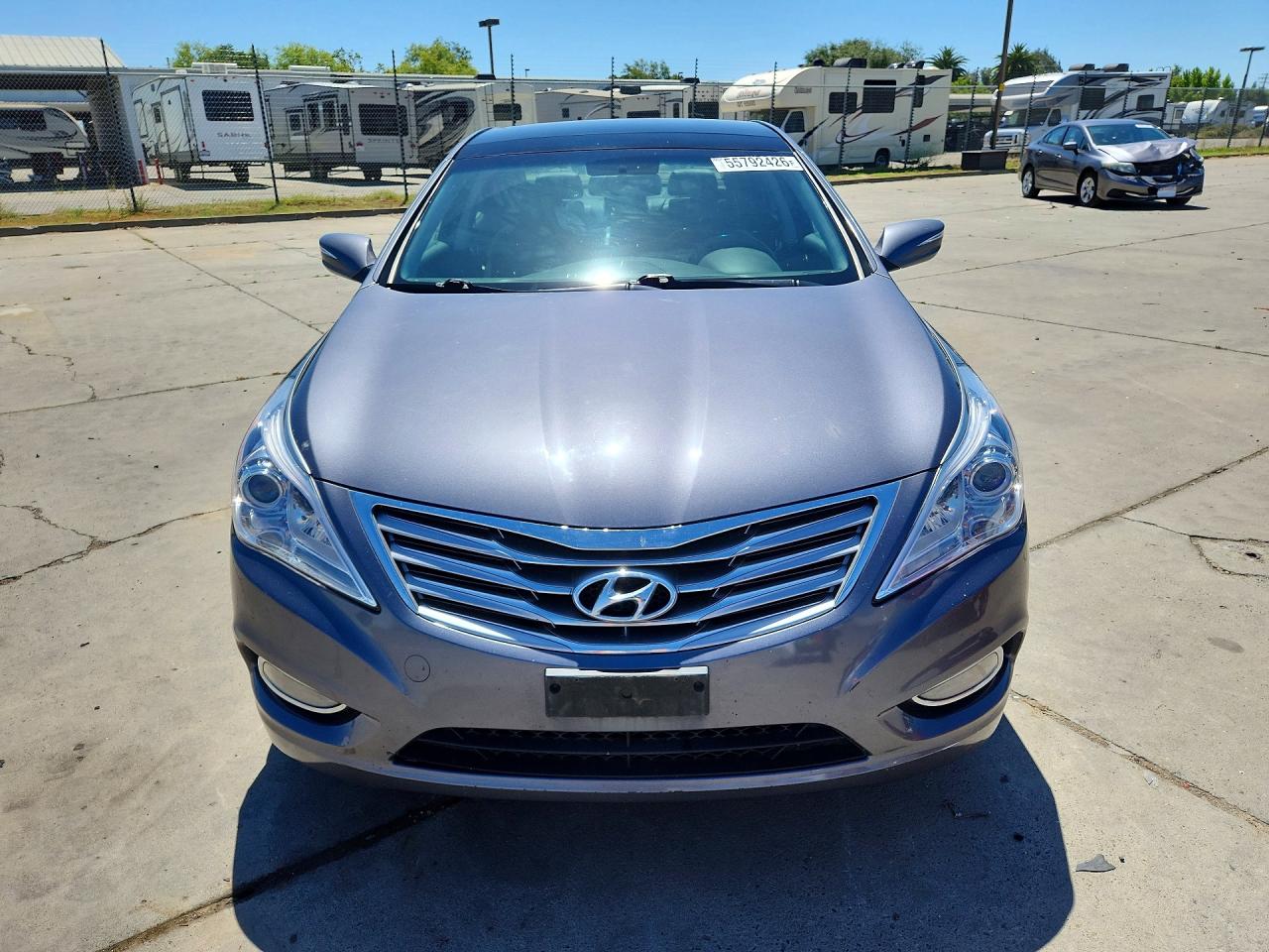 2013 Hyundai Azera Gray vin: KMHFH4JG5DA254790