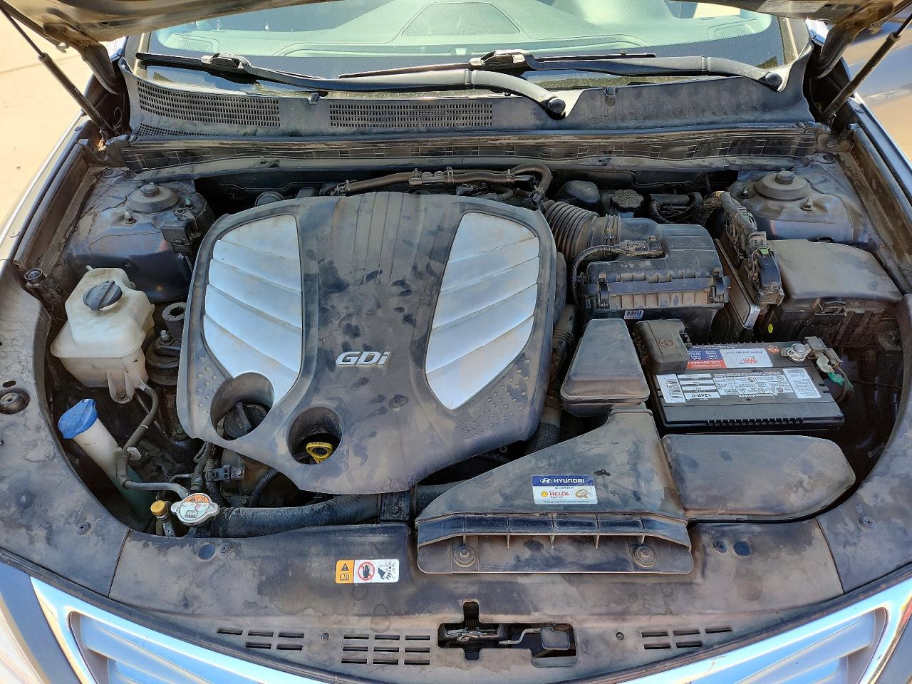 2013 Hyundai Azera Gray vin: KMHFH4JG5DA254790