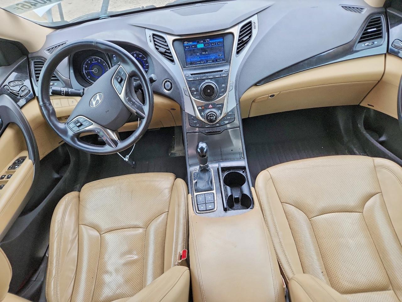 2013 Hyundai Azera Base White vin: KMHFH4JG5DA257155