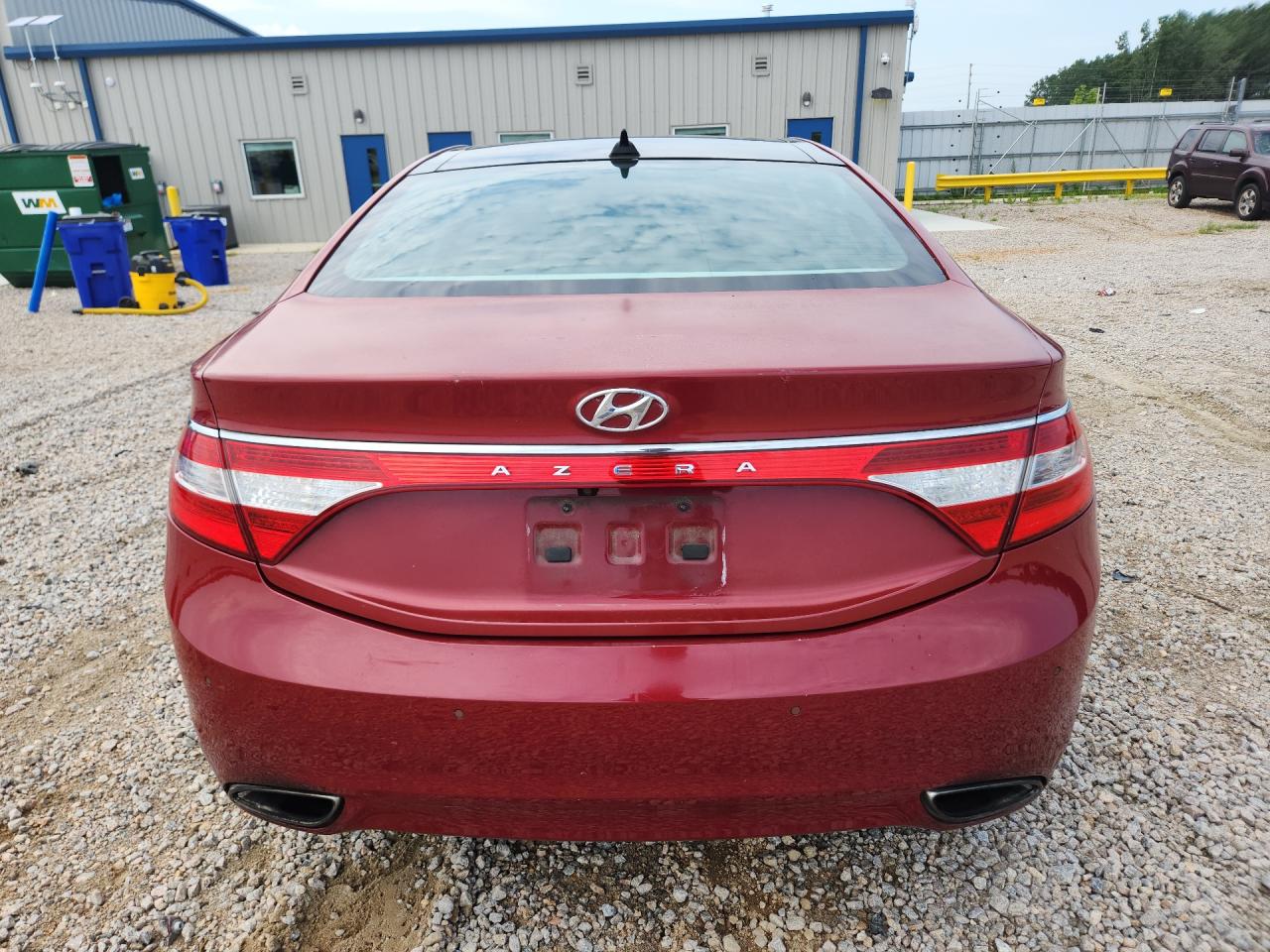 2013 Hyundai Azera Base Красный vin: KMHFH4JG5DA259519