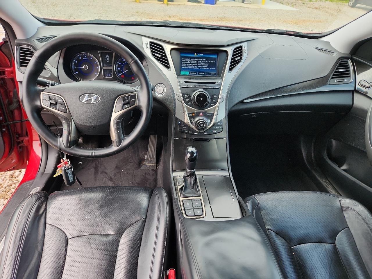 2013 Hyundai Azera Base Красный vin: KMHFH4JG5DA259519
