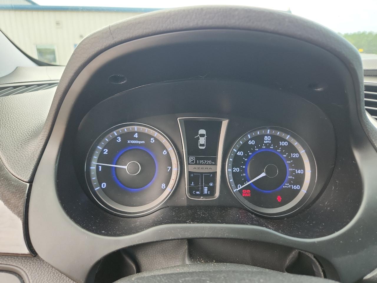 2013 Hyundai Azera Base Красный vin: KMHFH4JG5DA259519