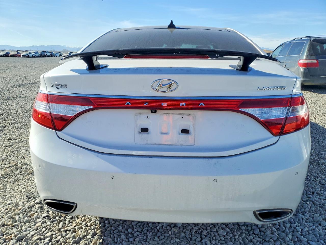 2014 Hyundai Azera Limited Белый vin: KMHFH4JG5EA397417