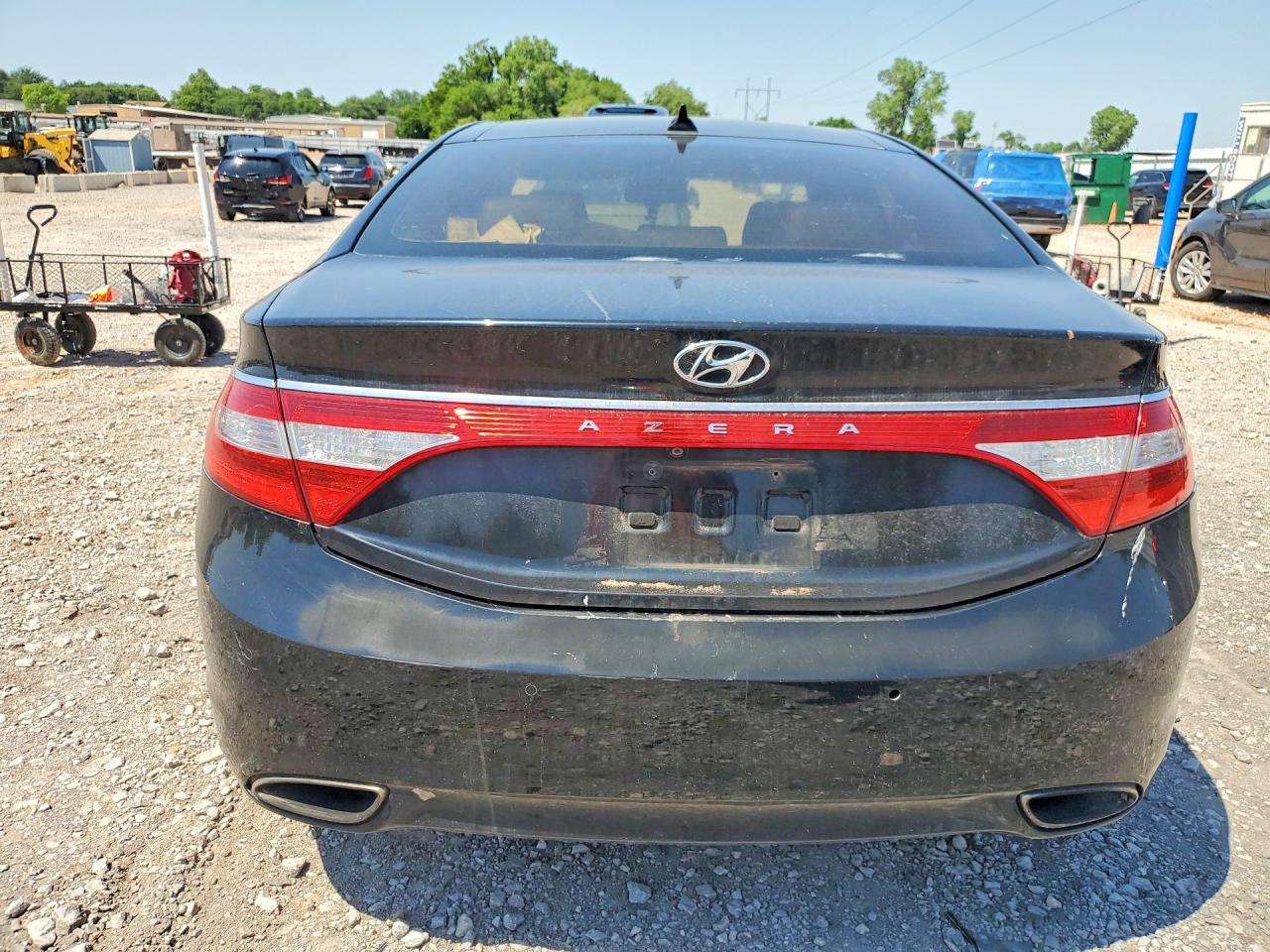 2012 Hyundai Azera Base Black vin: KMHFH4JG6CA190323