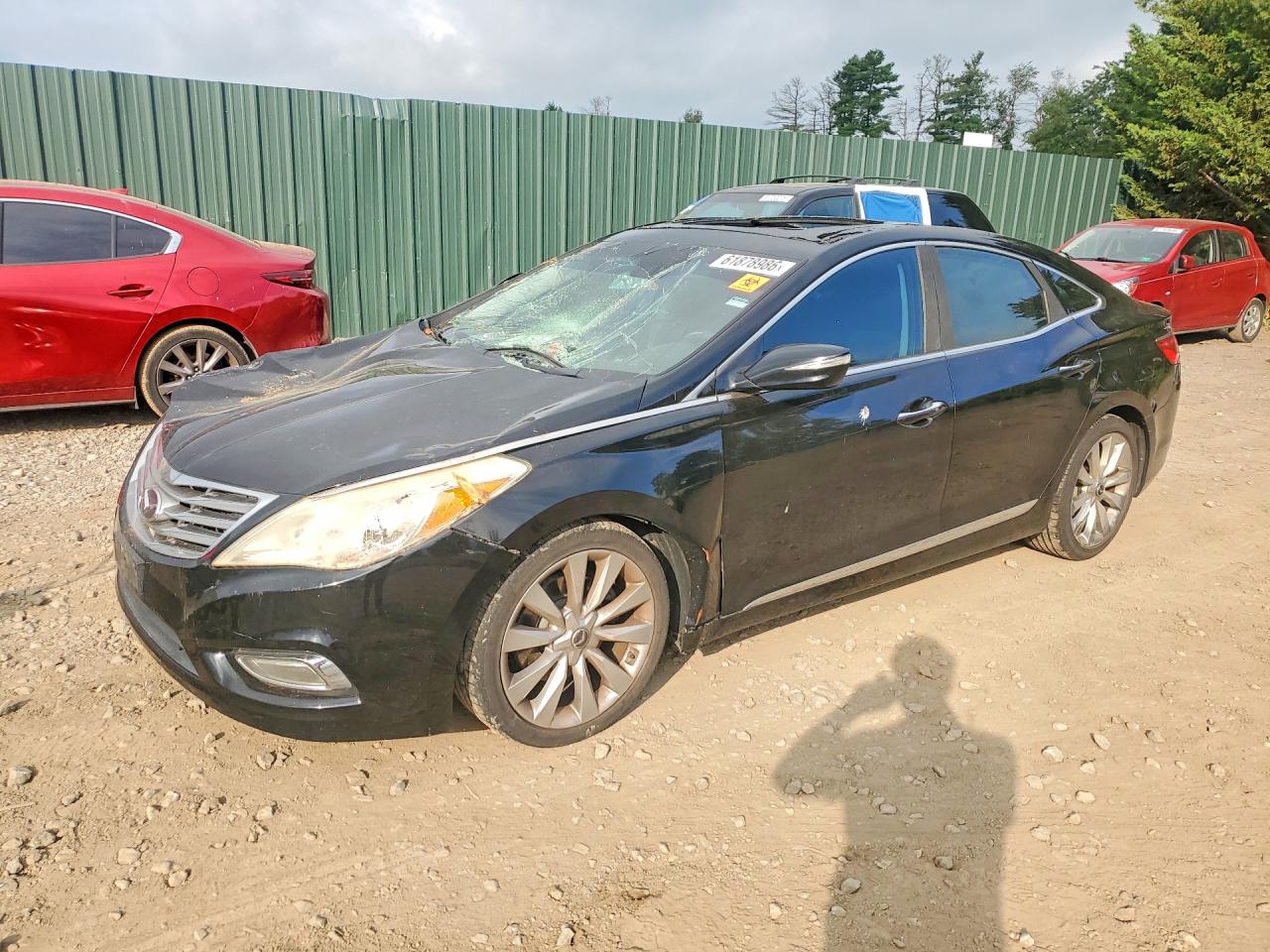 2013 Hyun Azera Black vin: KMHFH4JG6DA268908