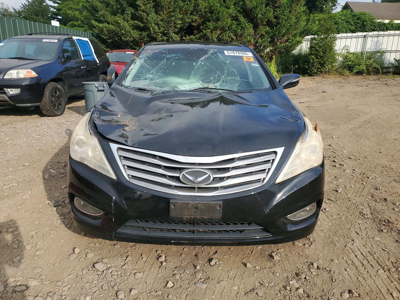 2013 Hyun Azera Black vin: KMHFH4JG6DA268908