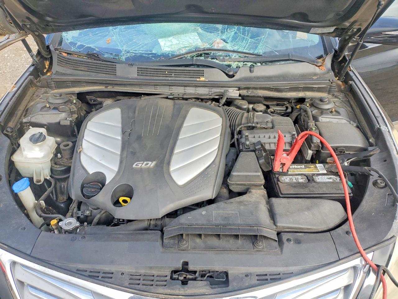2013 Hyun Azera Black vin: KMHFH4JG6DA268908