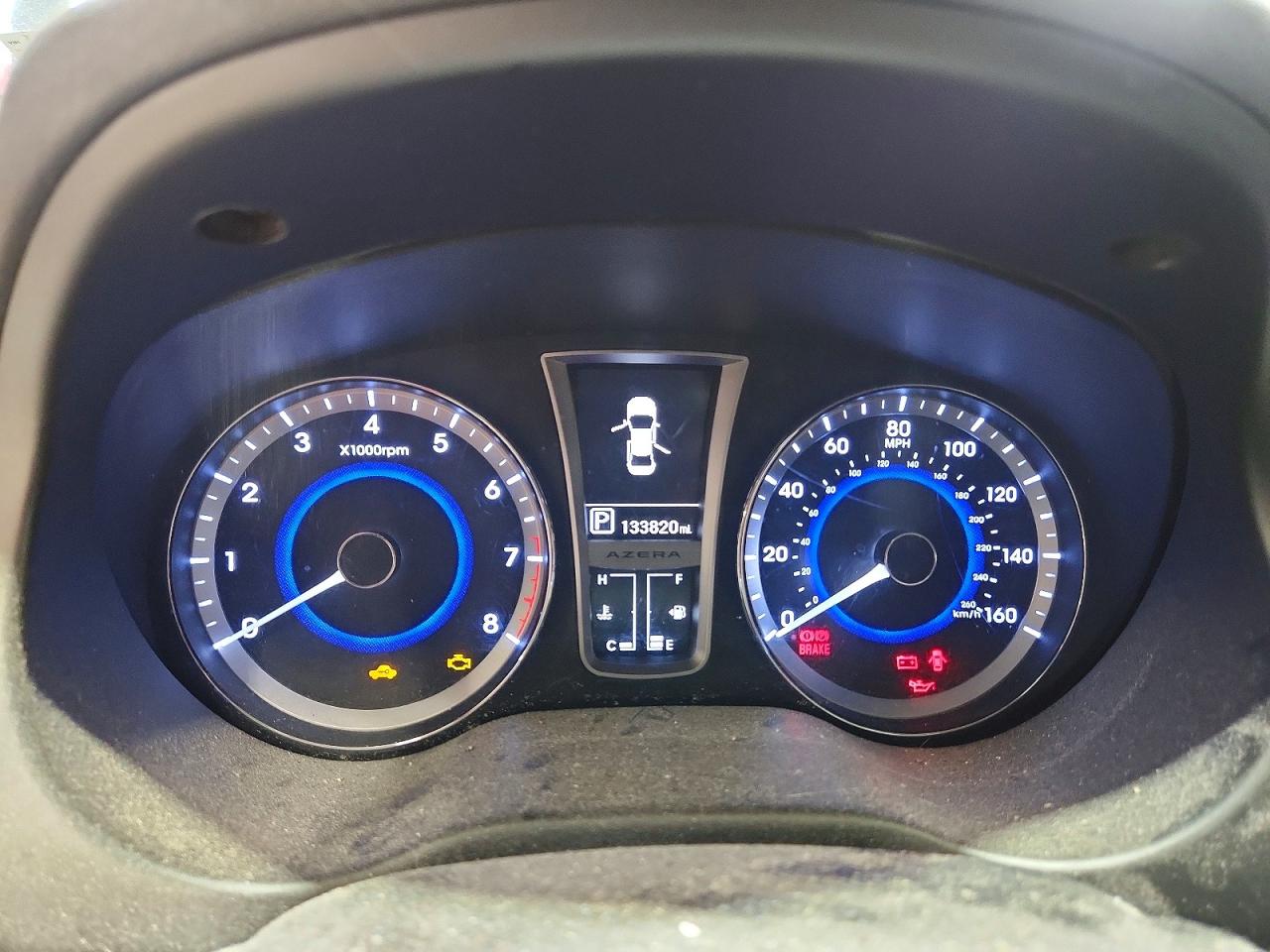 2013 Hyundai Azera Base Silver vin: KMHFH4JG6DA327651