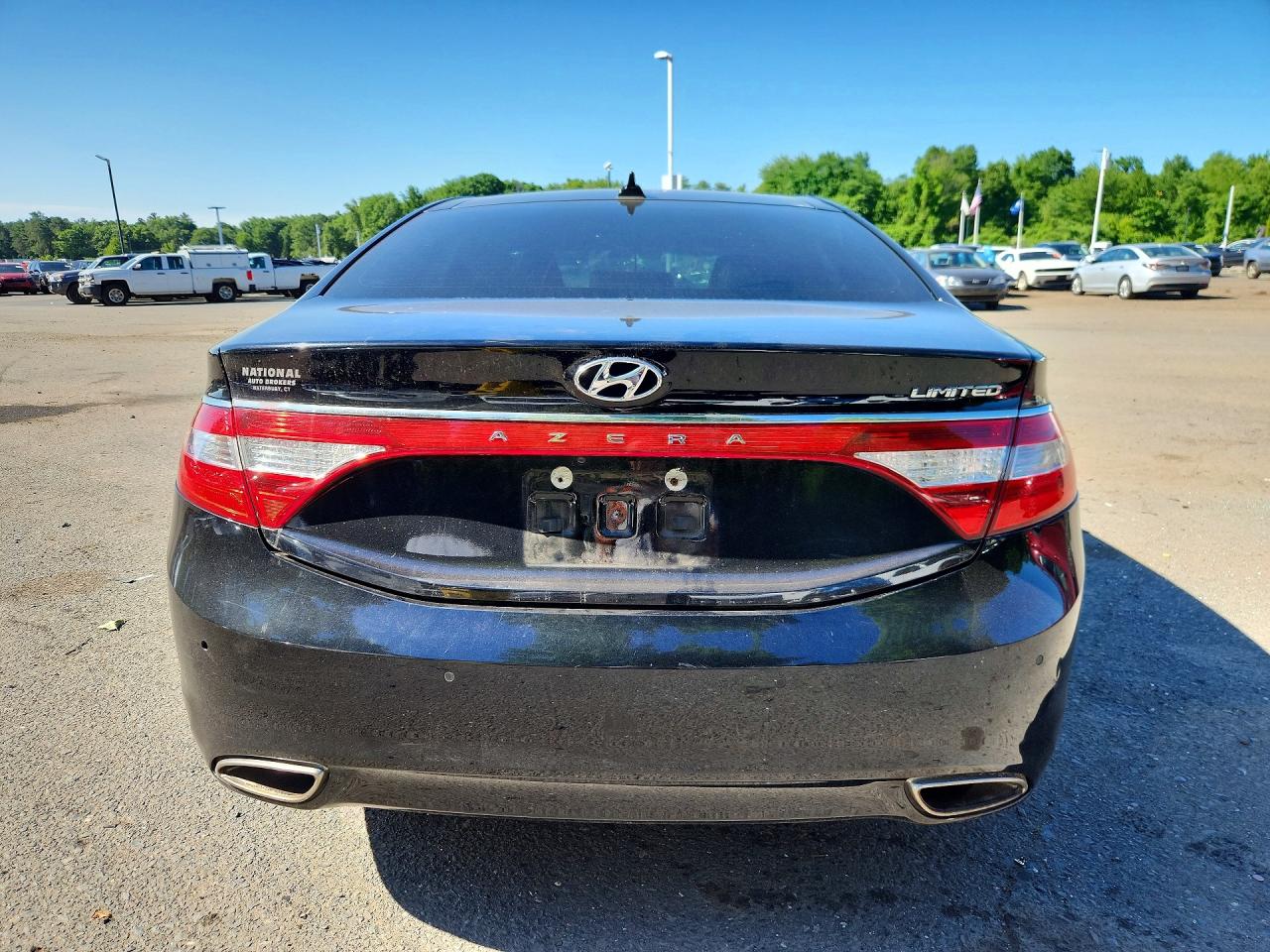 2014 Hyundai Azera Limited Black vin: KMHFH4JG6EA409820
