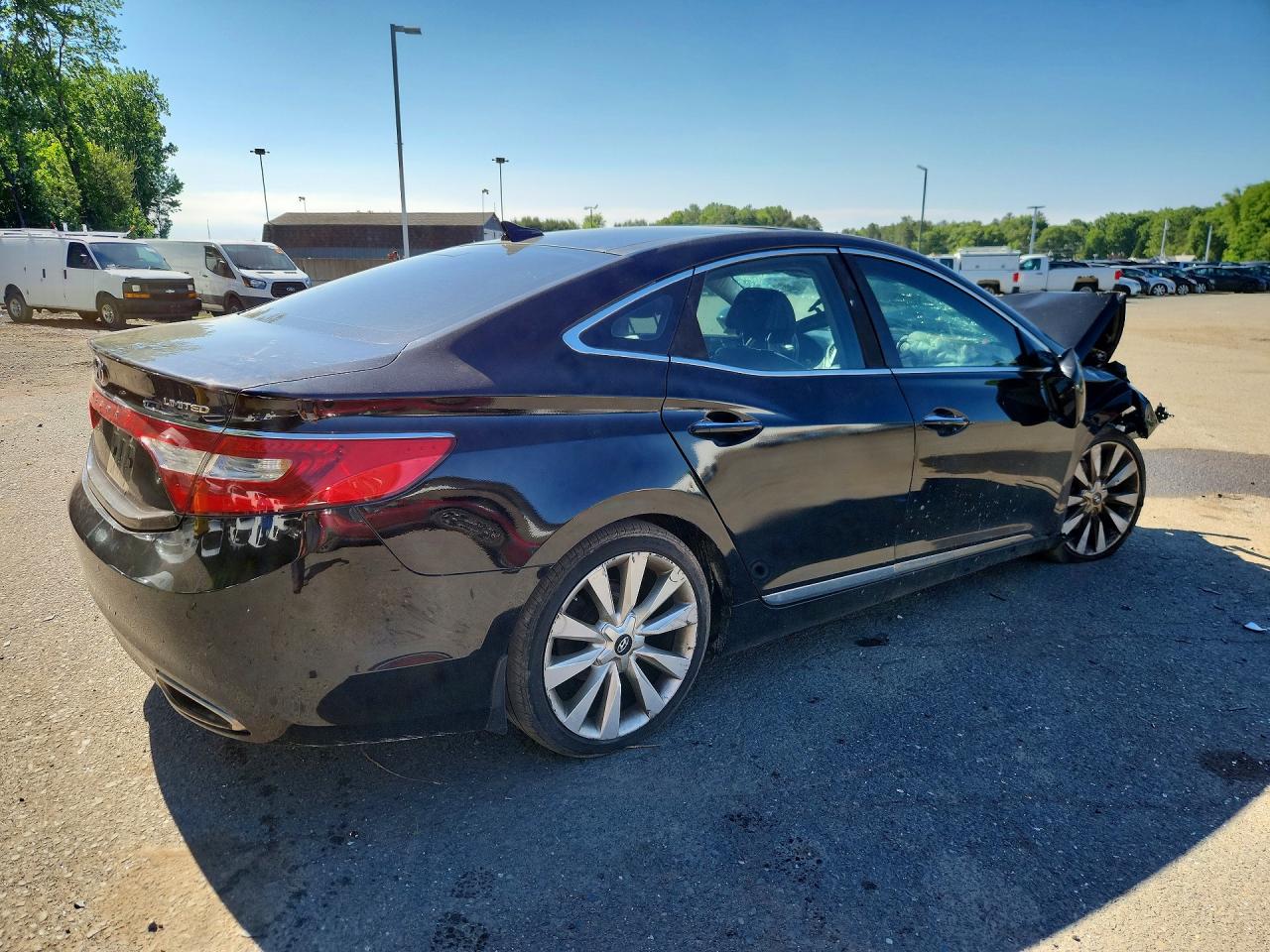 2014 Hyundai Azera Limited Black vin: KMHFH4JG6EA409820