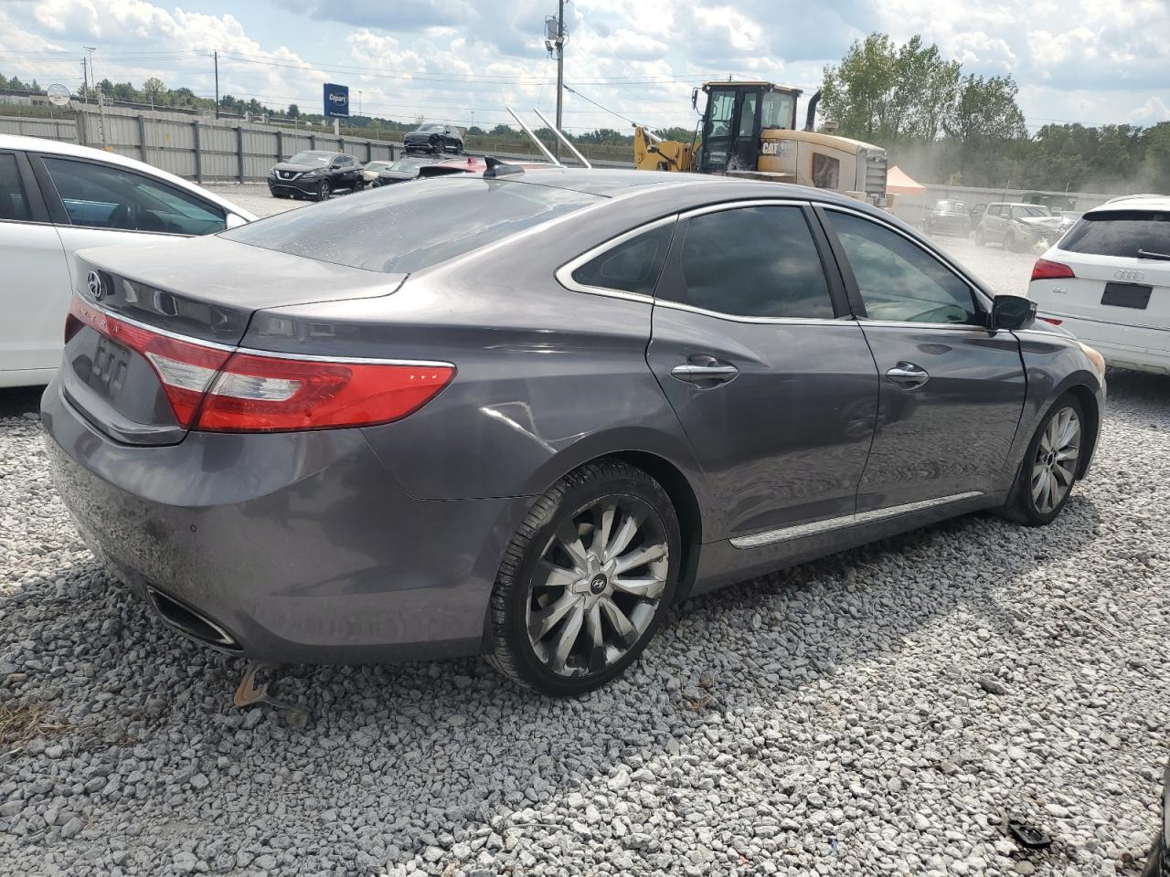 2012 Hyundai Azera Gls Gray vin: KMHFH4JG7CA014039