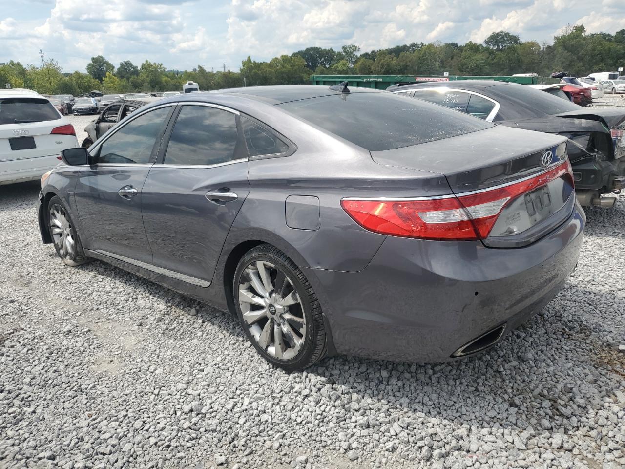 2012 Hyundai Azera Gls Gray vin: KMHFH4JG7CA014039