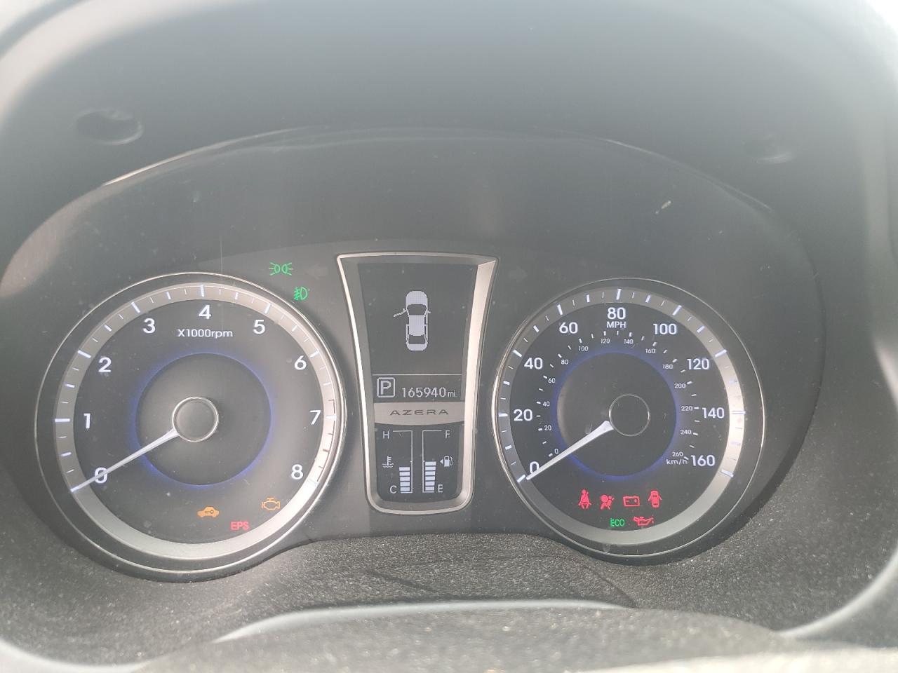 2012 Hyundai Azera Gls Gray vin: KMHFH4JG7CA014039