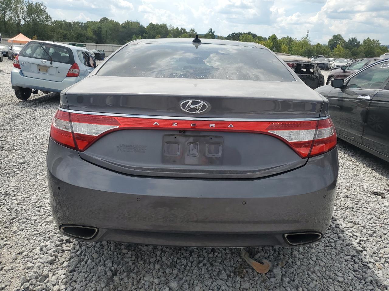 2012 Hyundai Azera Gls Gray vin: KMHFH4JG7CA014039
