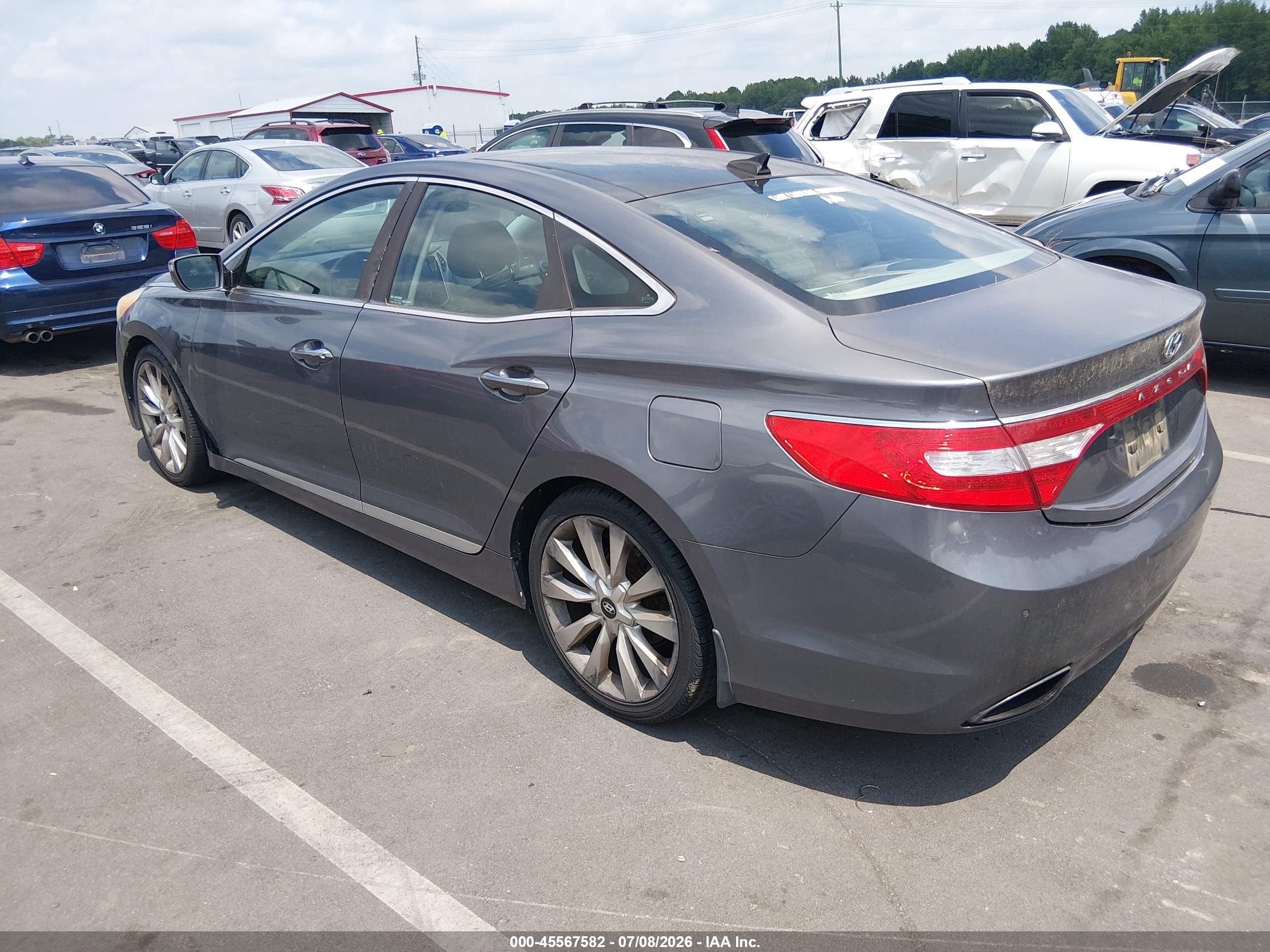 2013 Hyundai Azera   Black vin: KMHFH4JG7DA216249
