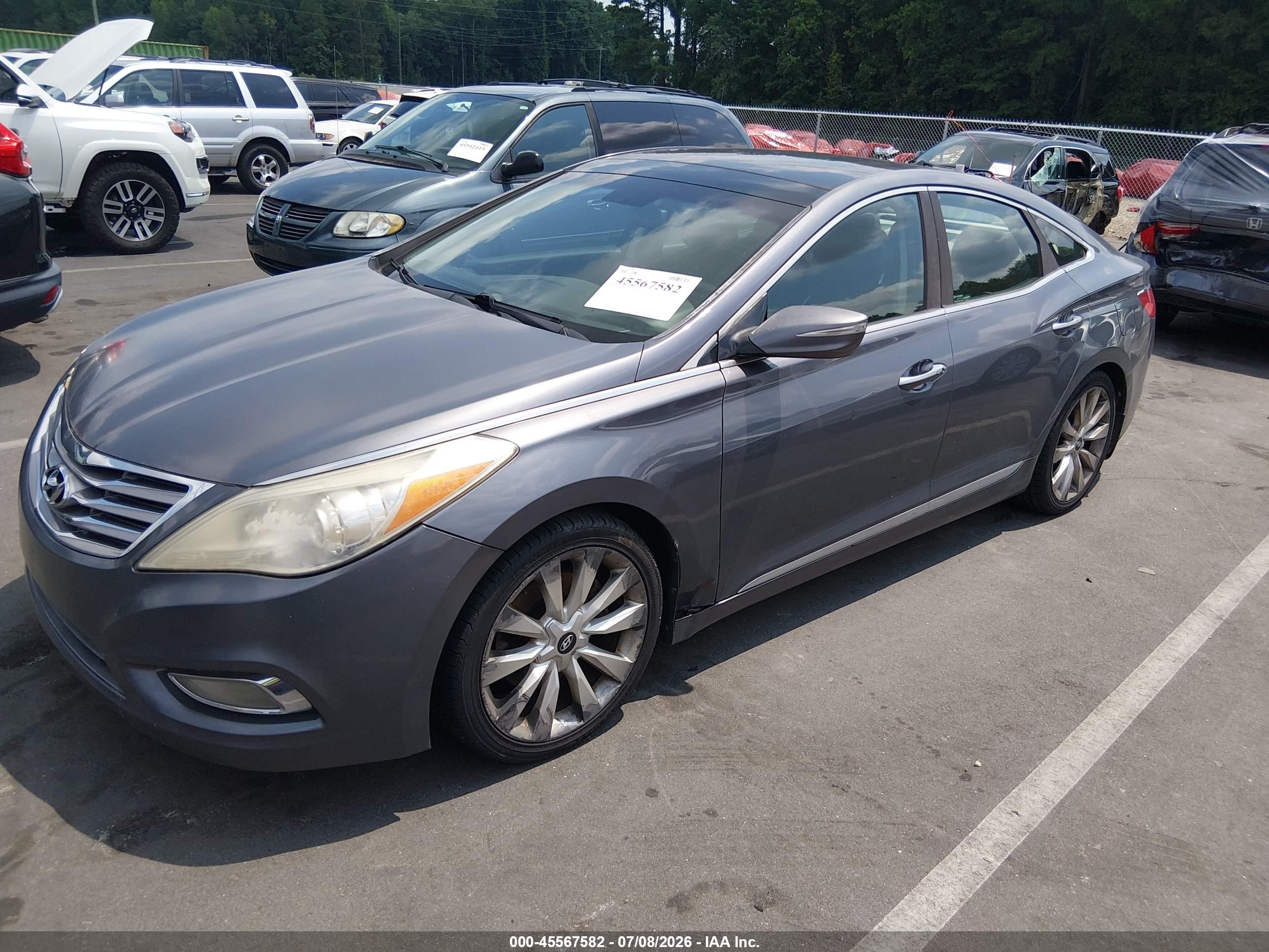 2013 Hyundai Azera   Black vin: KMHFH4JG7DA216249
