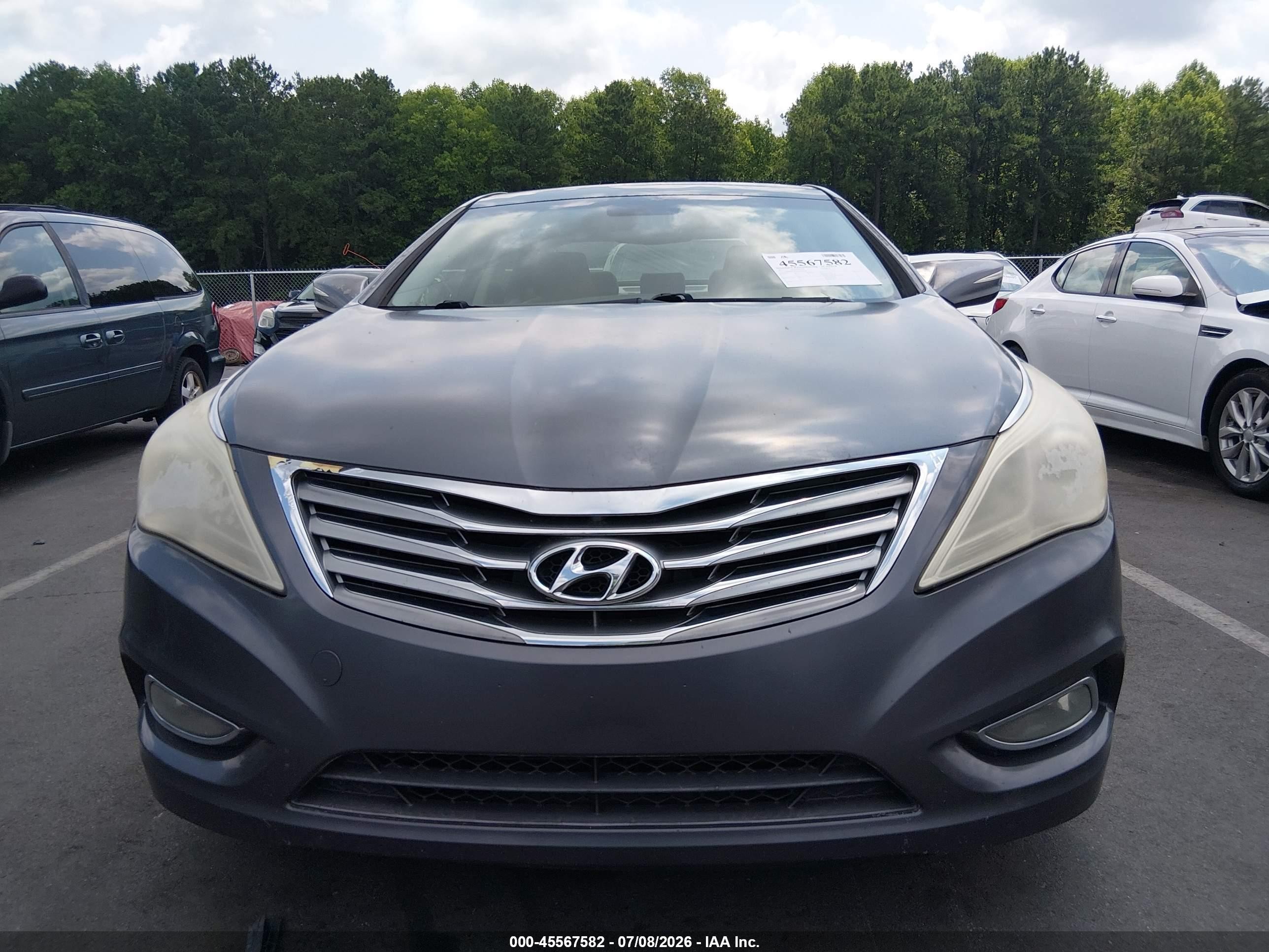 2013 Hyundai Azera   Black vin: KMHFH4JG7DA216249