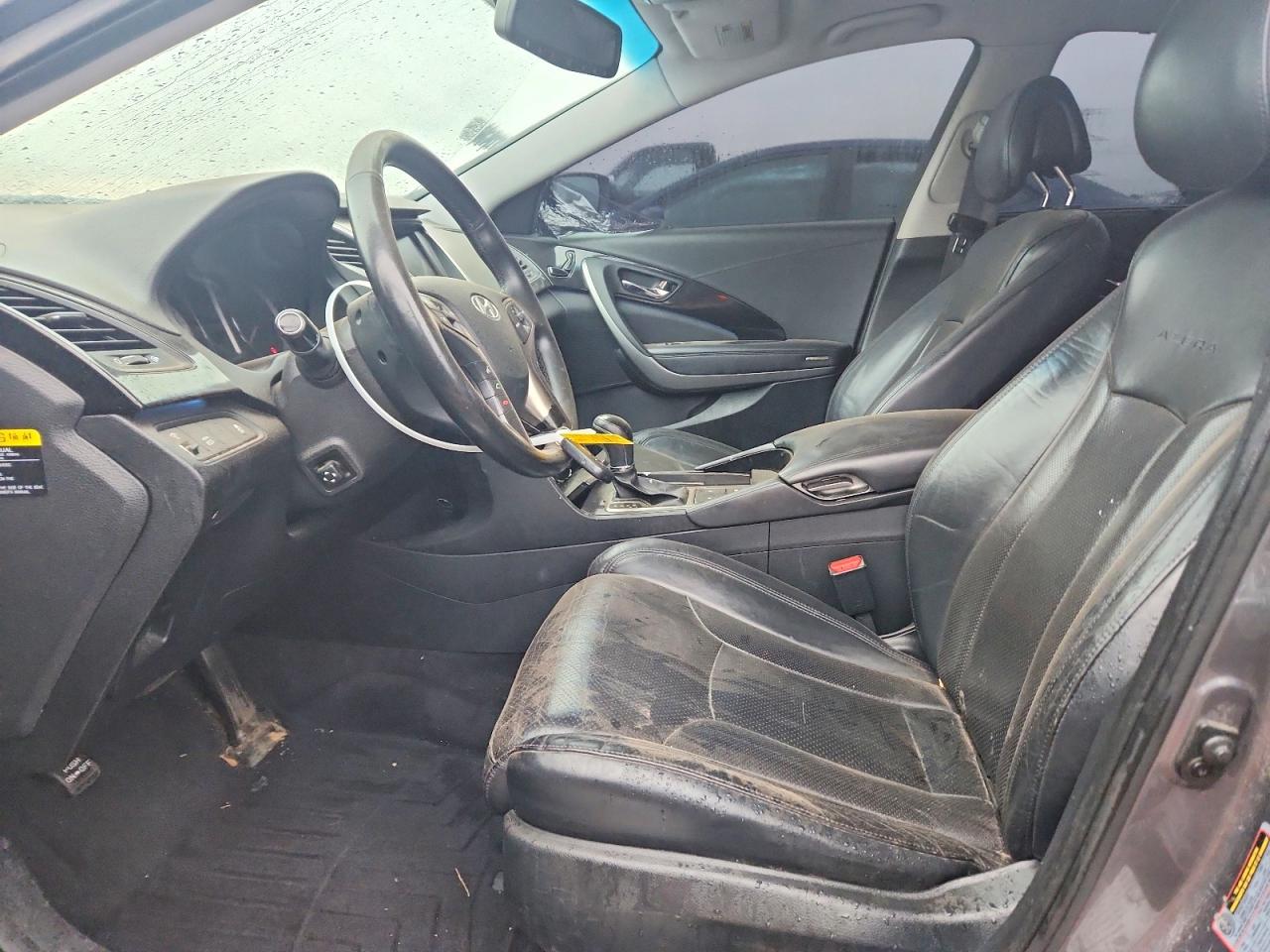 2013 Hyundai Azera Base Серый vin: KMHFH4JG7DA232712