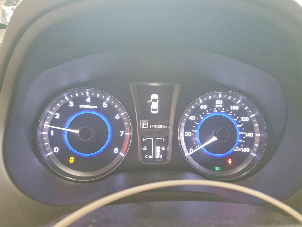 2013 Hyundai Azera Base Черный vin: KMHFH4JG7DA320756