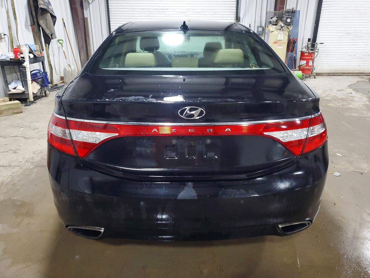 2013 Hyundai Azera Base Черный vin: KMHFH4JG7DA320756