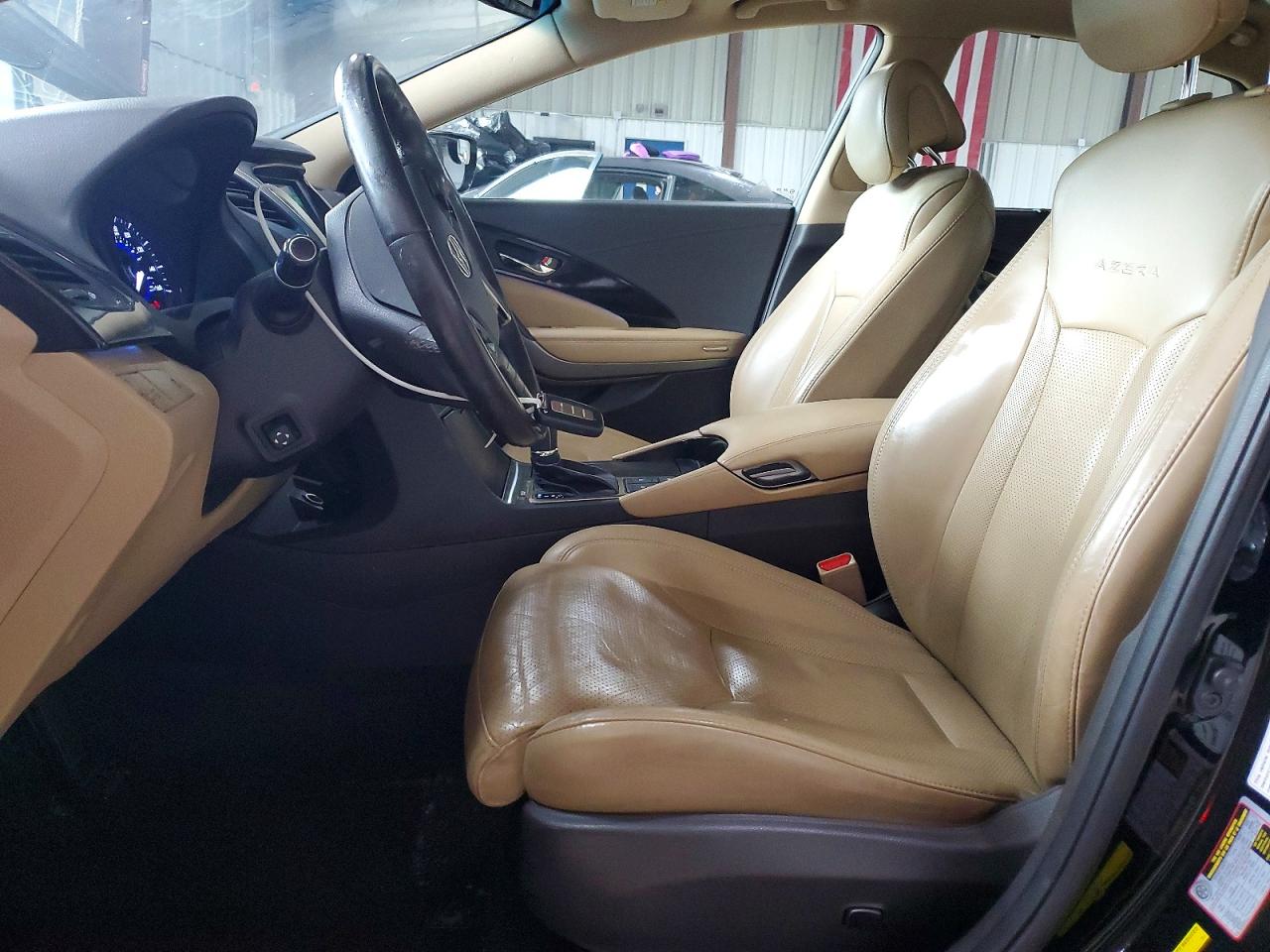 2013 Hyundai Azera Base Black vin: KMHFH4JG7DA320756
