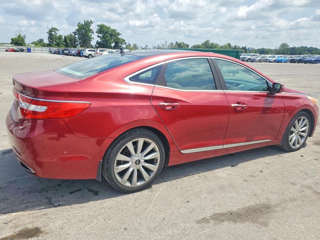 2014 Hyundai Azera Limited Red vin: KMHFH4JG7EA340796