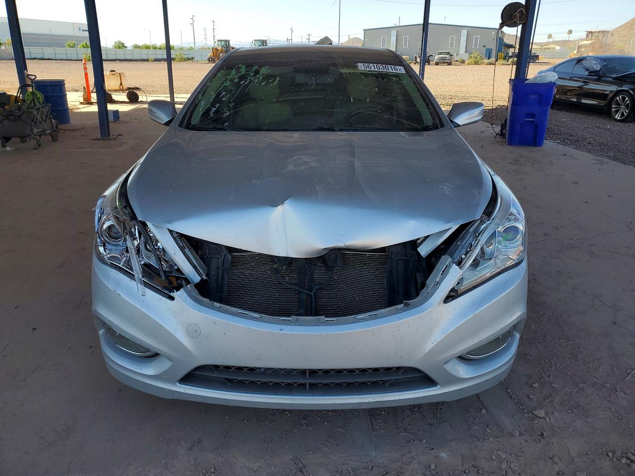 2014 Hyundai Azera Limited Silver vin: KMHFH4JG7EA350079