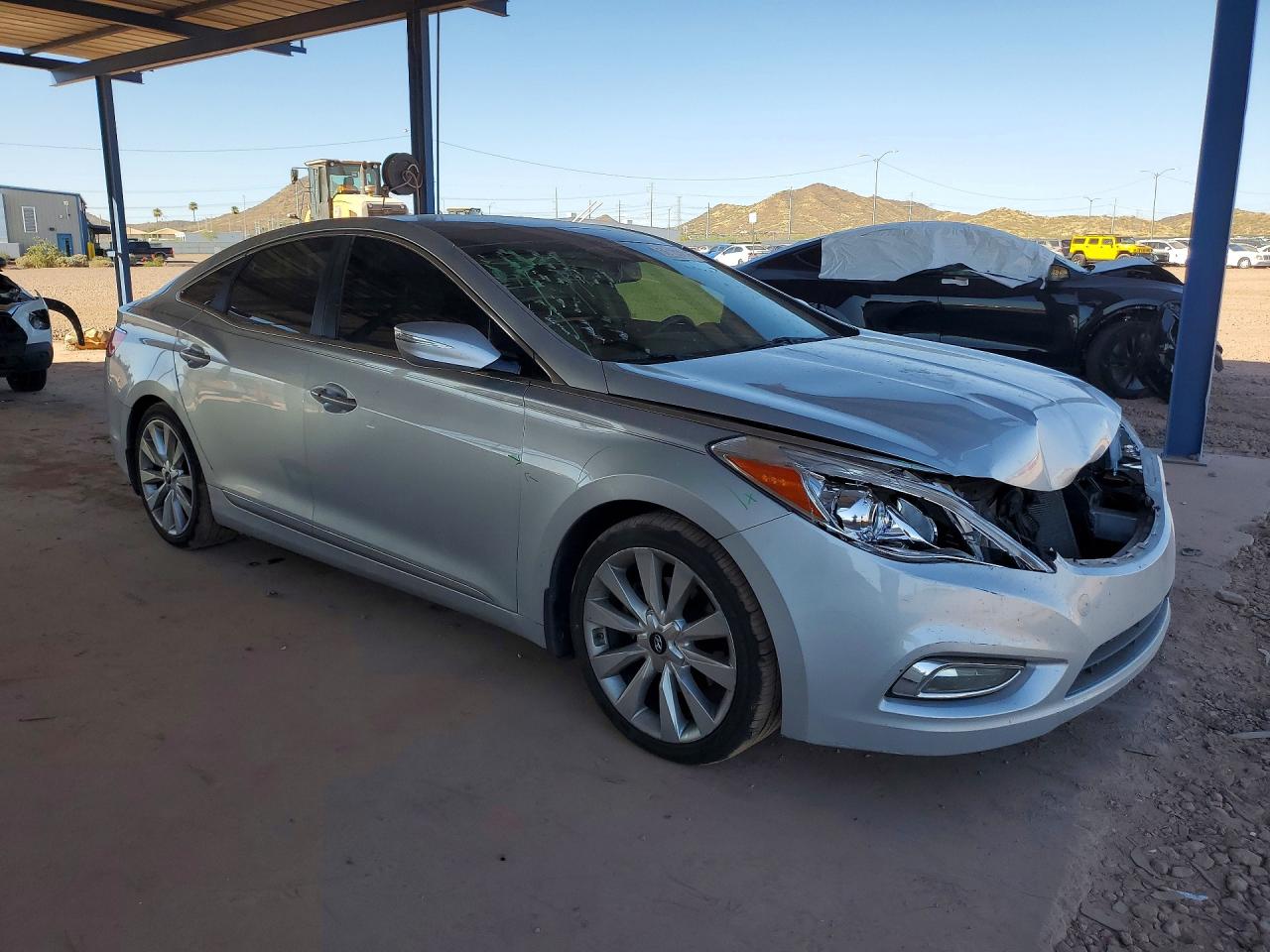 2014 Hyundai Azera Limited Silver vin: KMHFH4JG7EA350079