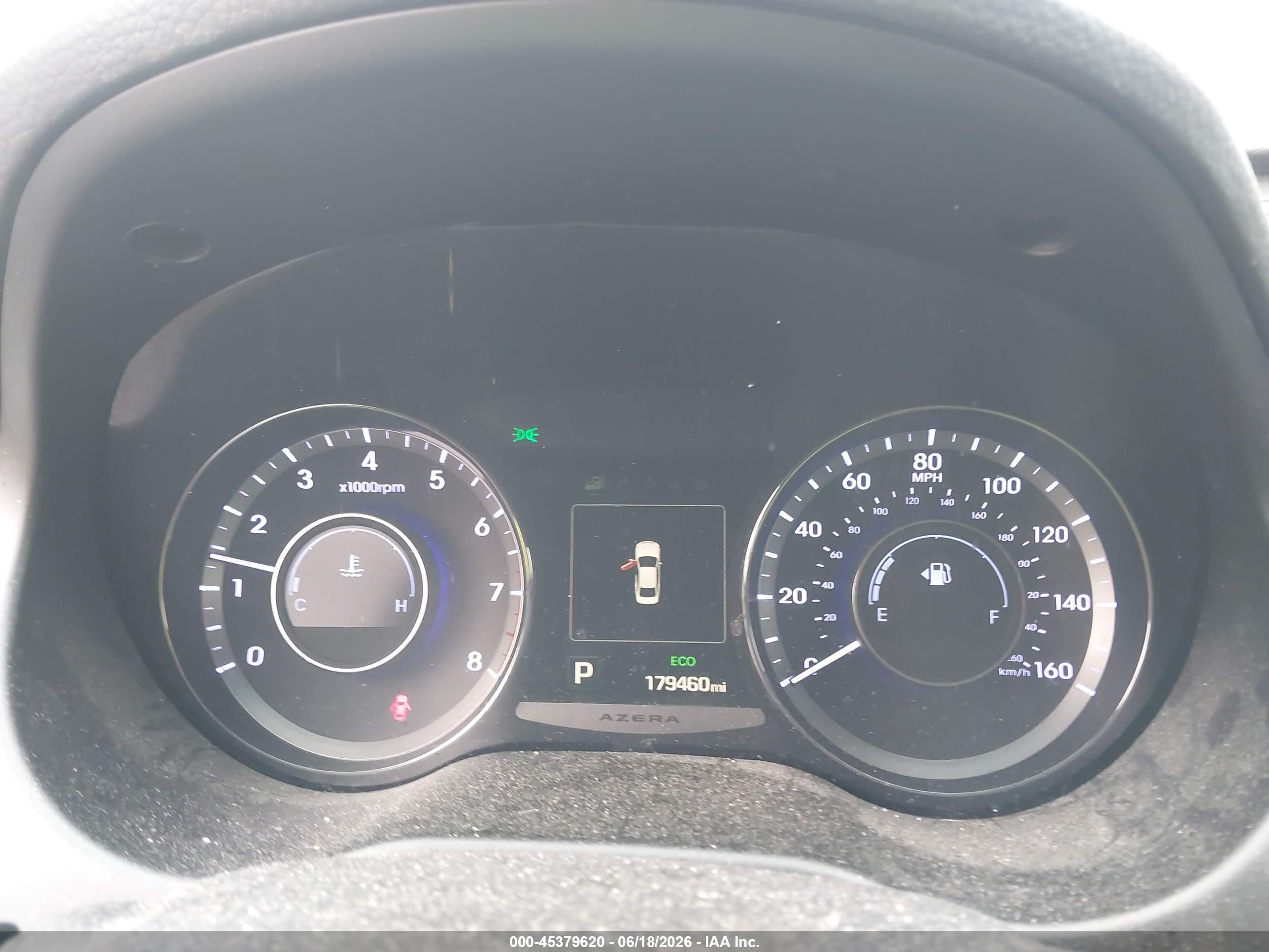 2015 Hyundai Azera   White vin: KMHFH4JG7FA434064