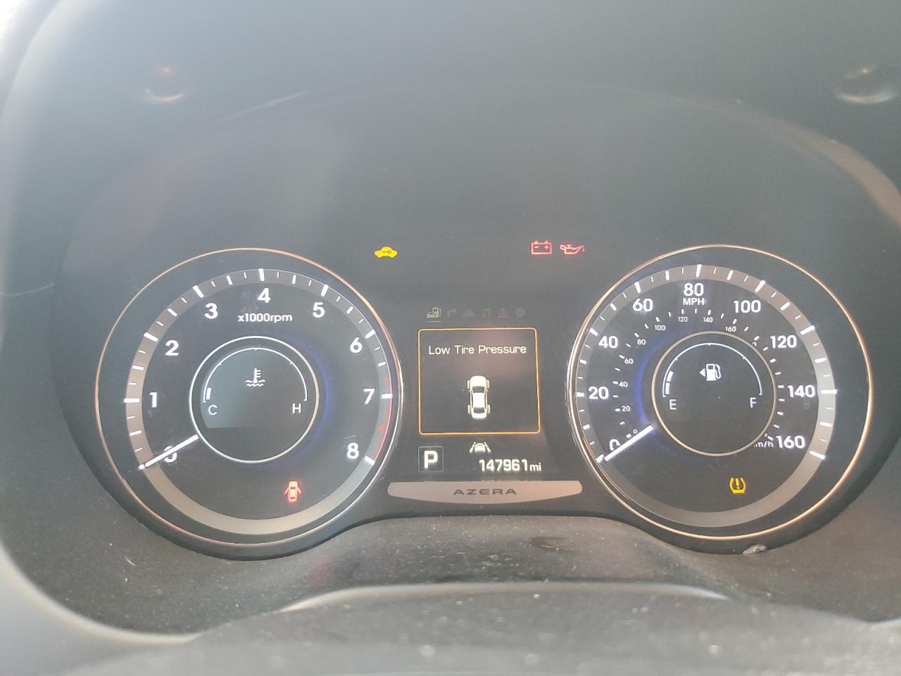 2015 Hyundai Azera Limited White vin: KMHFH4JG7FA480039
