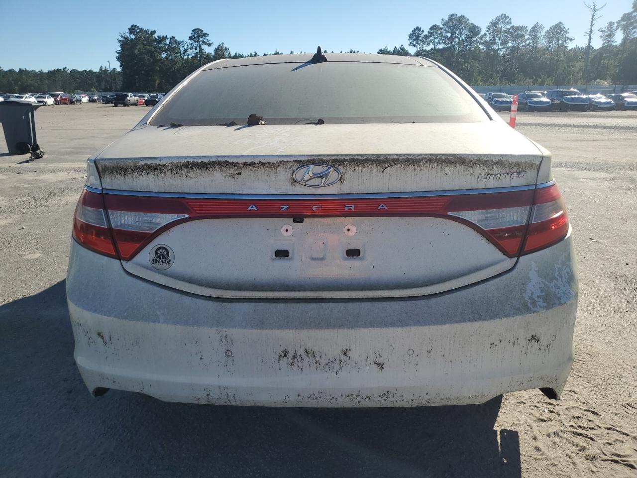 2015 Hyundai Azera Limited White vin: KMHFH4JG7FA480039