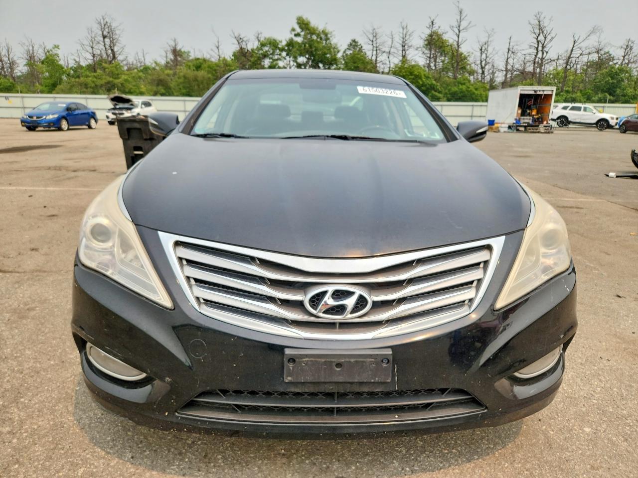 2012 Hyundai Azera Base Black vin: KMHFH4JG8CA192039