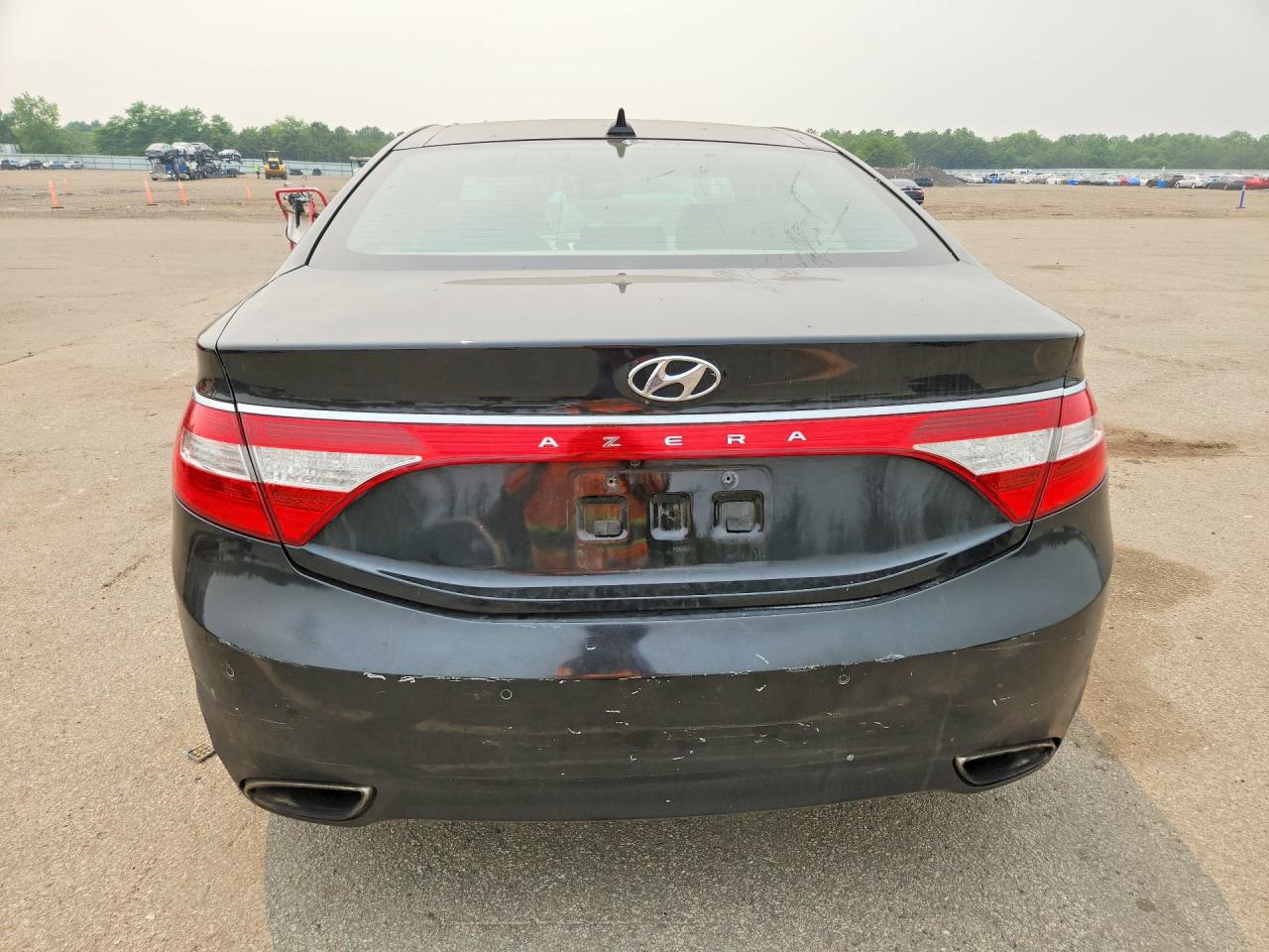 2012 Hyundai Azera Base Black vin: KMHFH4JG8CA192039
