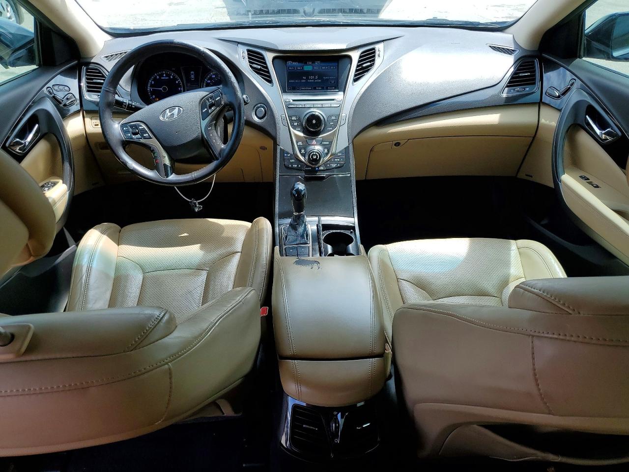2013 Hyundai Azera Base Black vin: KMHFH4JG8DA204739