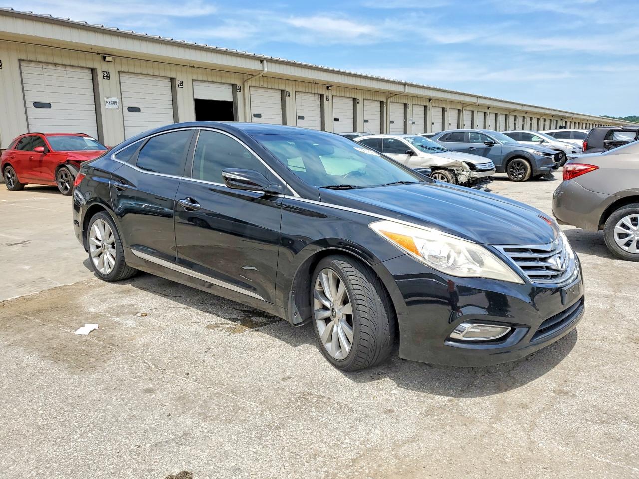 2013 Hyundai Azera Base Black vin: KMHFH4JG8DA204739