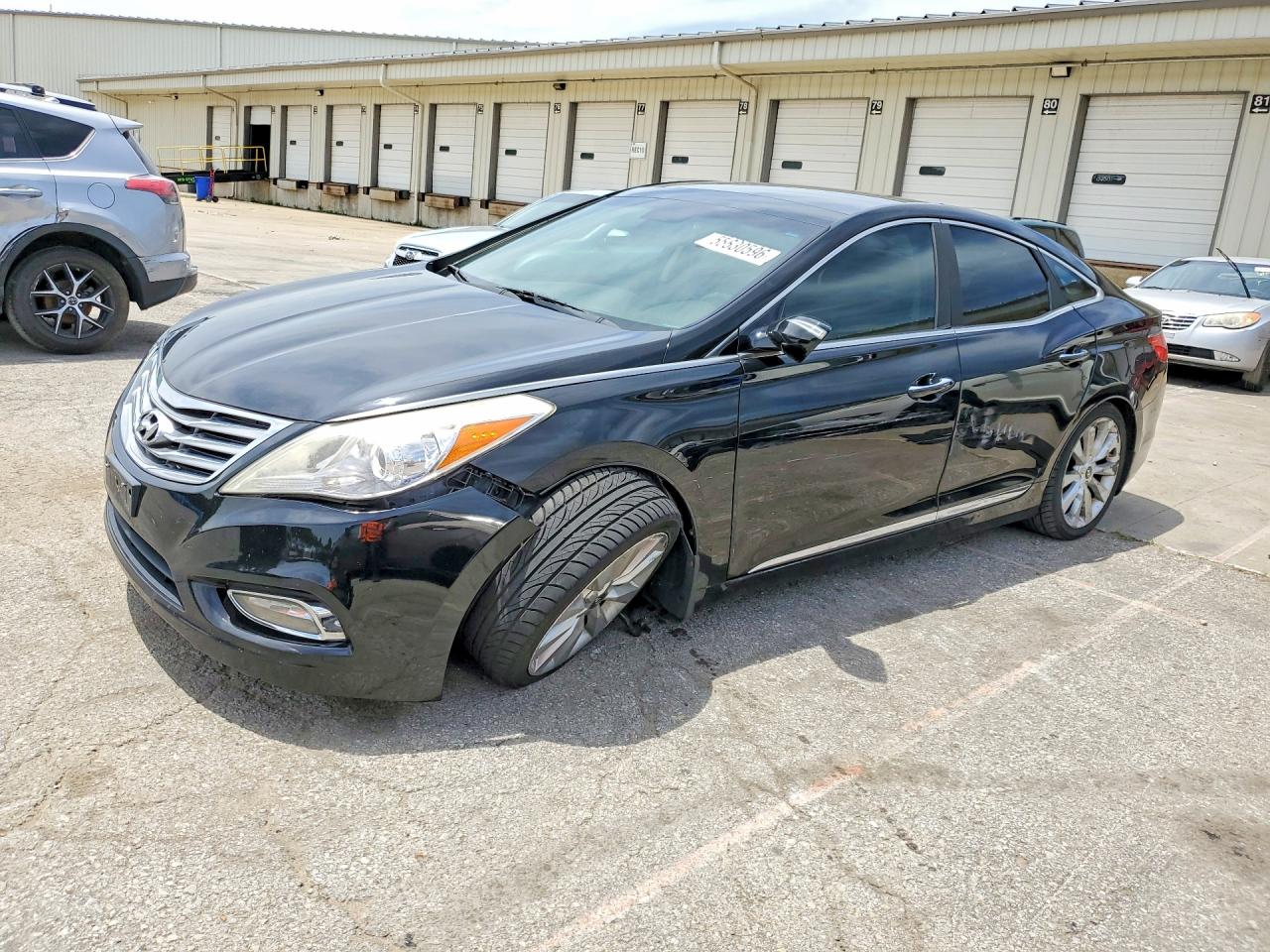 2013 Hyundai Azera Base Black vin: KMHFH4JG8DA204739