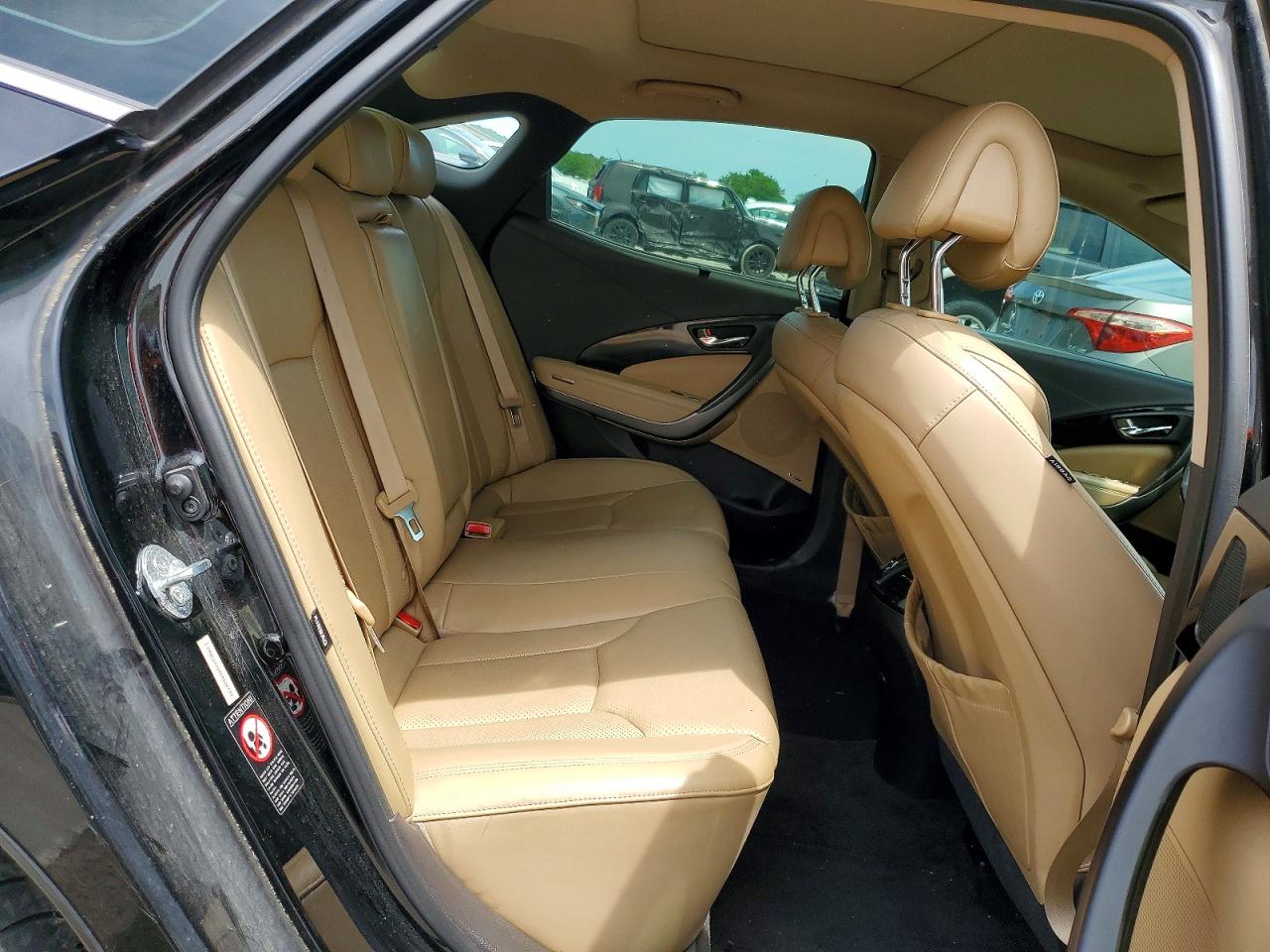 2013 Hyundai Azera Base Black vin: KMHFH4JG8DA204739